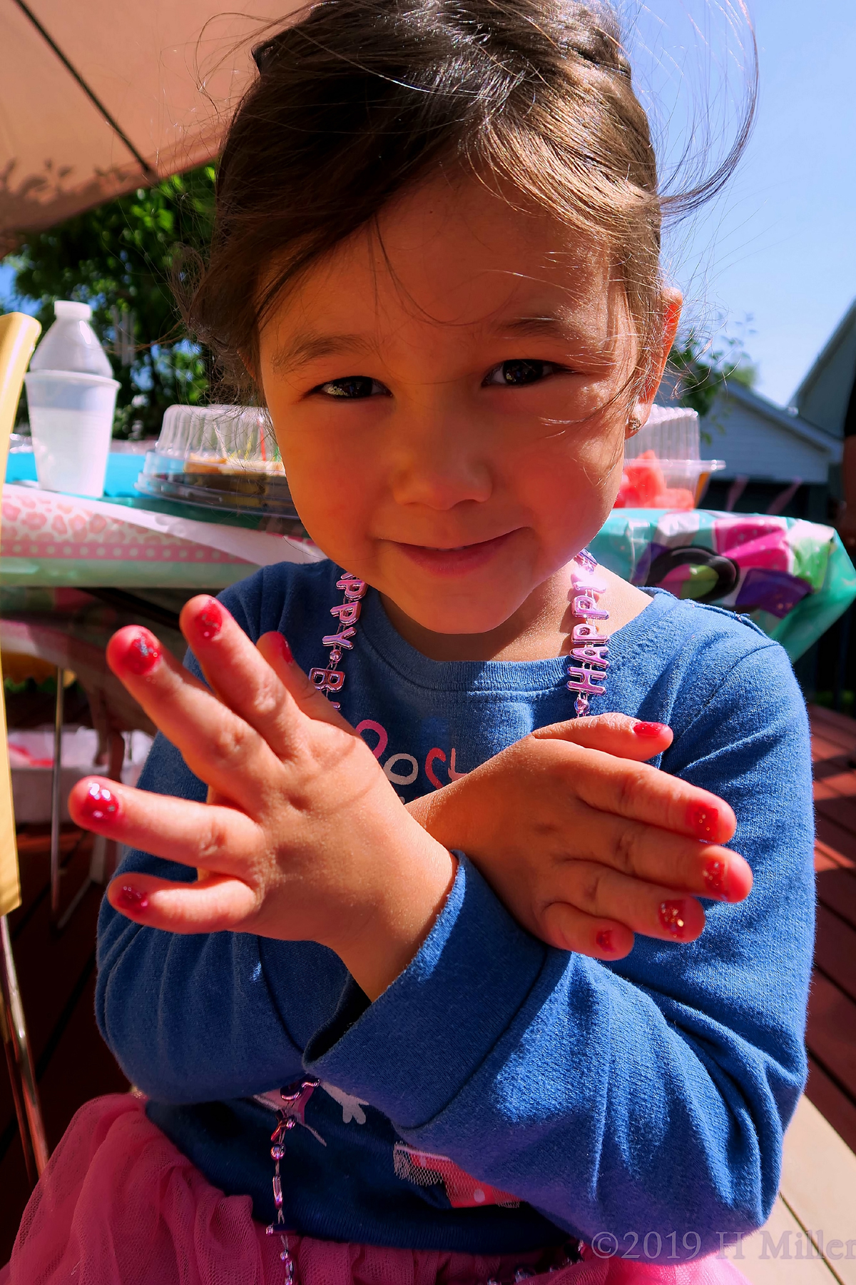 Pretty Kids Manicure At The Spa For Girls 