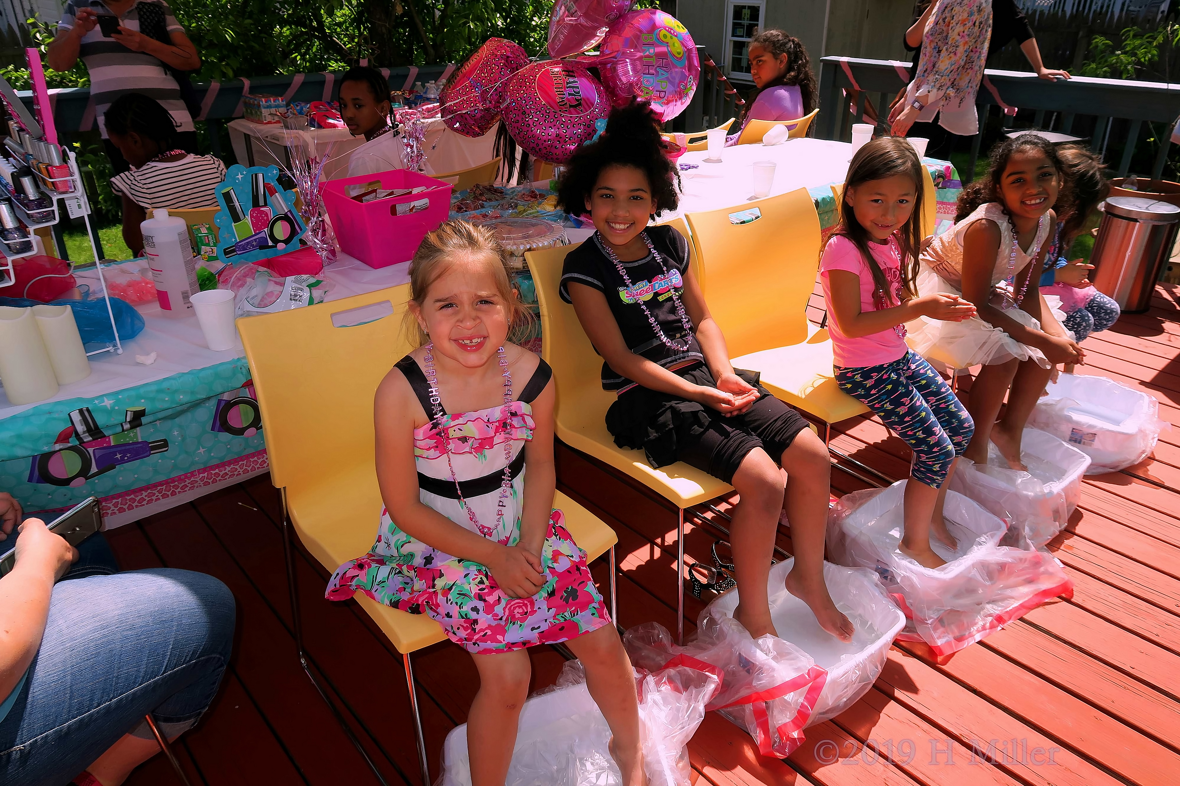 All Smiles At The Kids Pedicure Station All Smiles At The Kids Pedicure Station