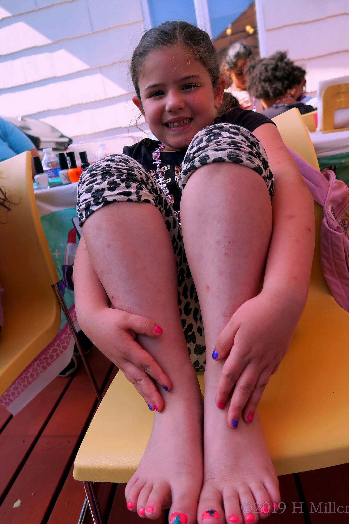 And She Loves Her Kids Mani And Pedi! 