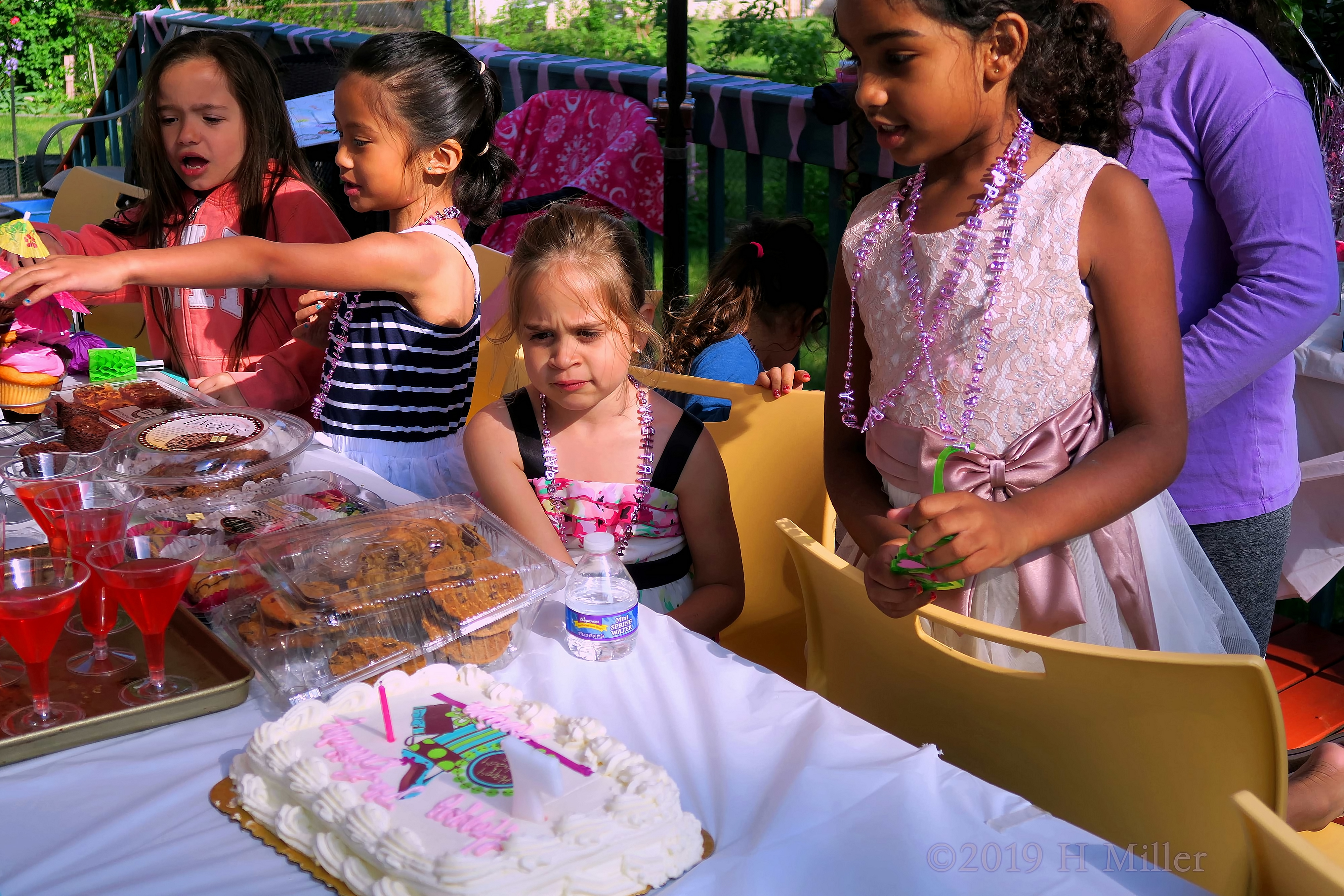 Amiya And Her Friends Get Snacks From The Table Amiya And Her Friends Get Snacks From The Table