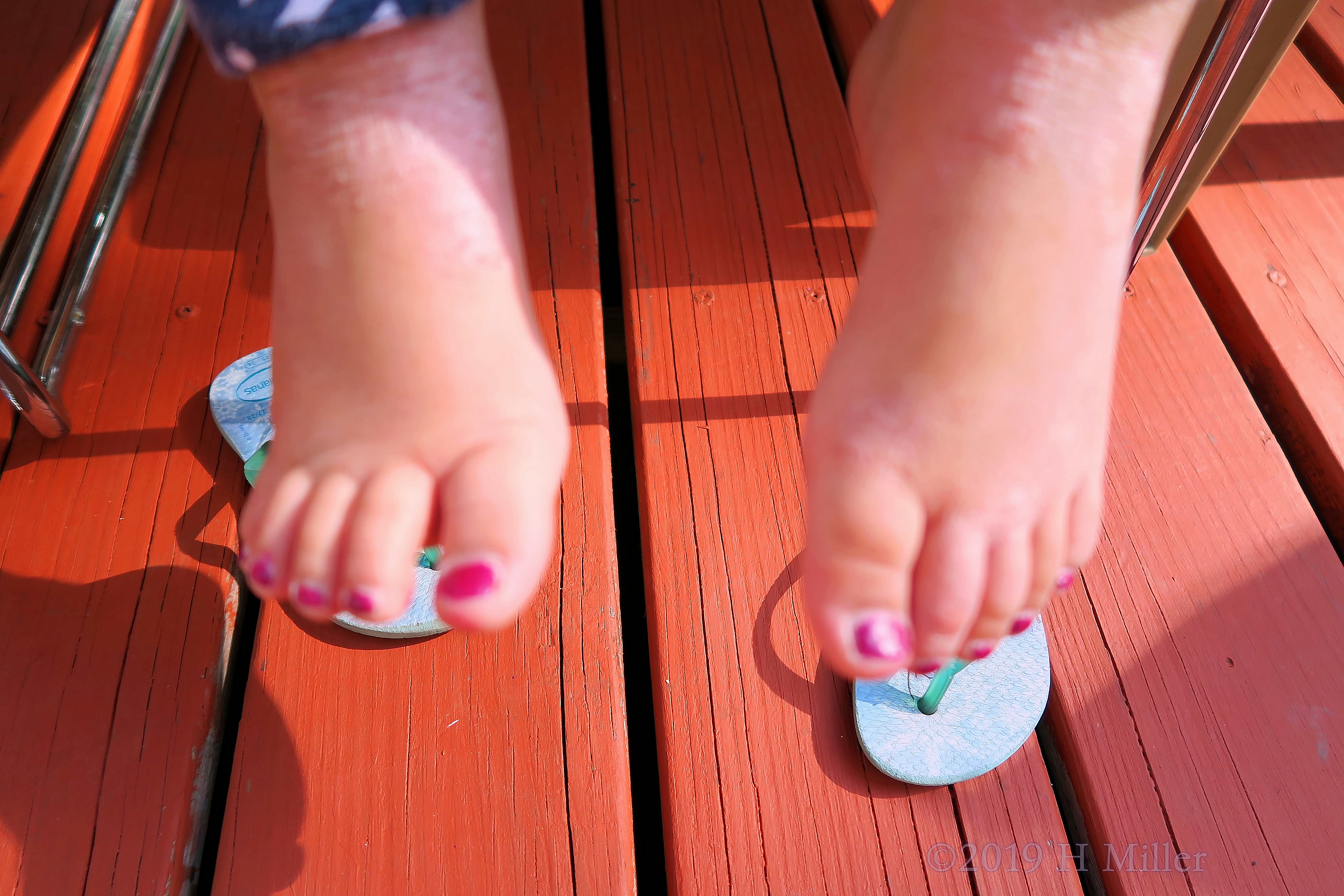 Pretty Pink Kids Pedicure! Pretty Pink Kids Pedicure!
