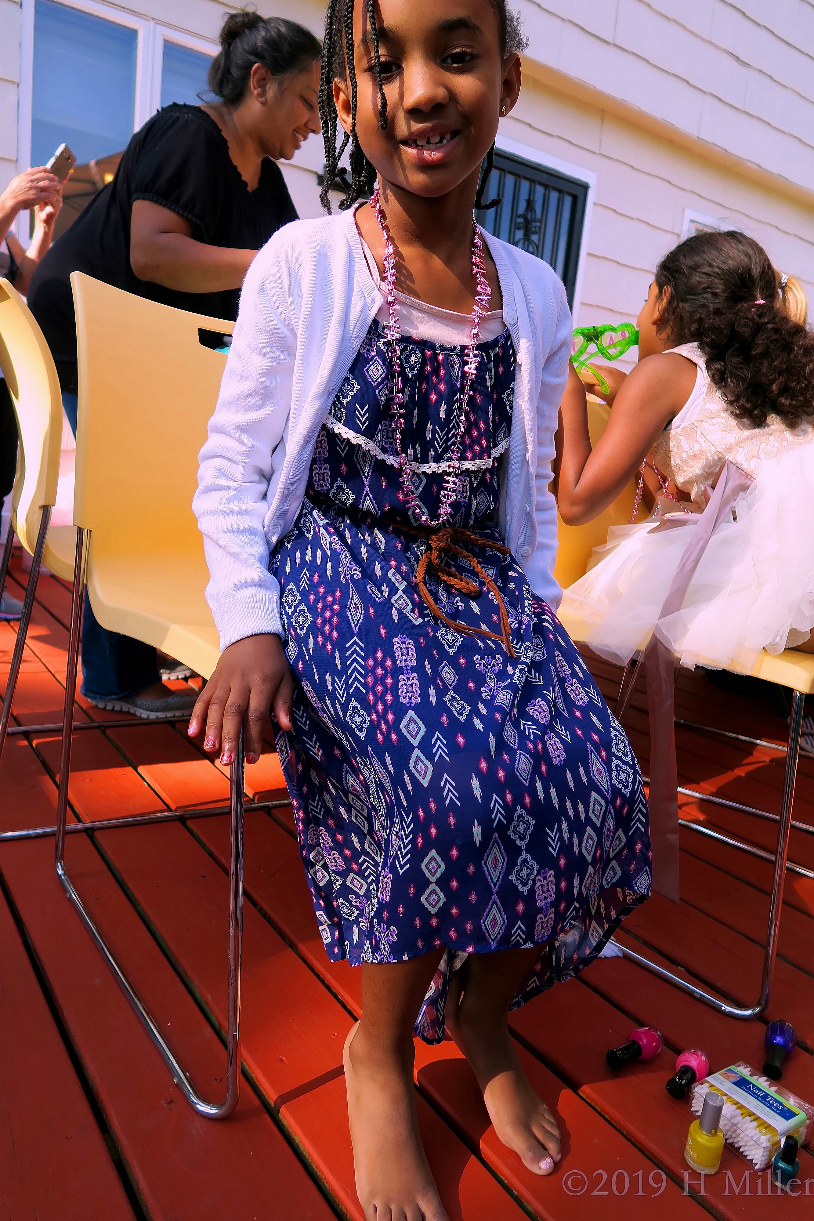 This Party Guest Showing Her Mini Mani And Mini Pedi At The Spa Party This Party Guest Showing Her Mini Mani And Mini Pedi At The Spa Party