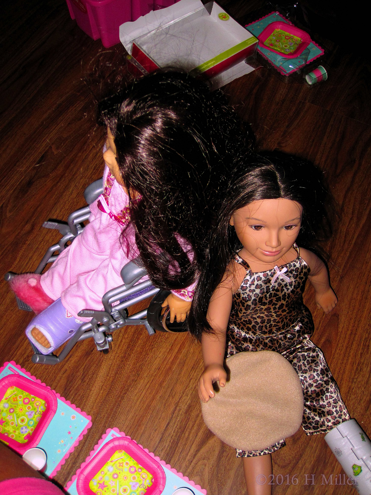 Injuries Won't Stop These Dolls From Joining The Party