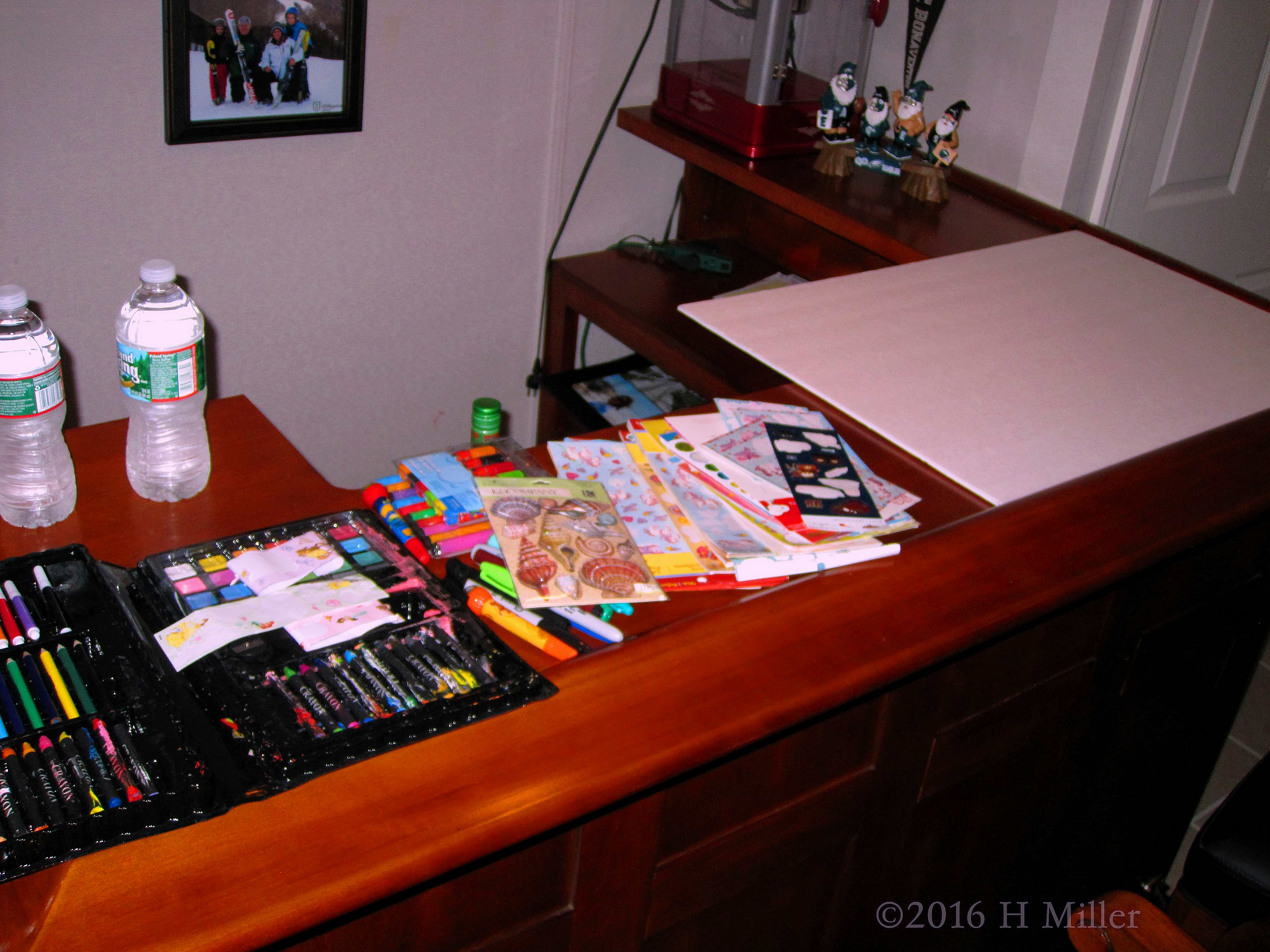 Markers And Stickers For The Spa Birthday Card Markers And Stickers For The Spa Birthday Card