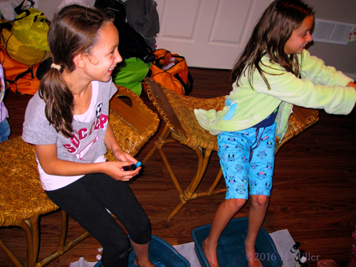 Having Fun During Kids Pedicures! Having Fun During Kids Pedicures!