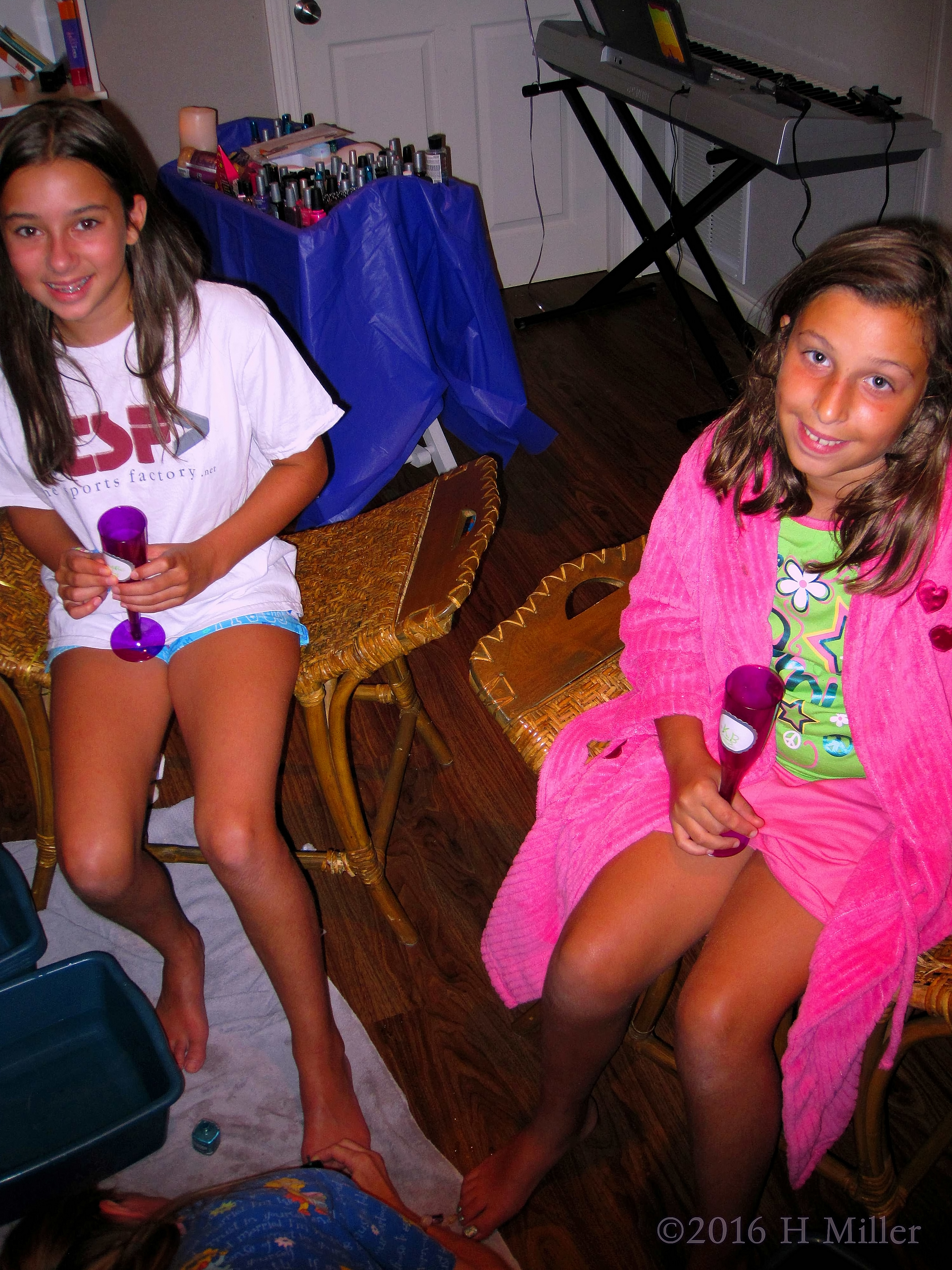 Hanging Out With Friends After Pedicures Hanging Out With Friends After Pedicures