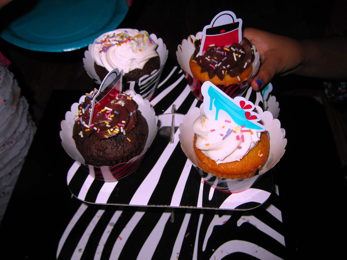 Delicious Spa Themed Cupcakes 