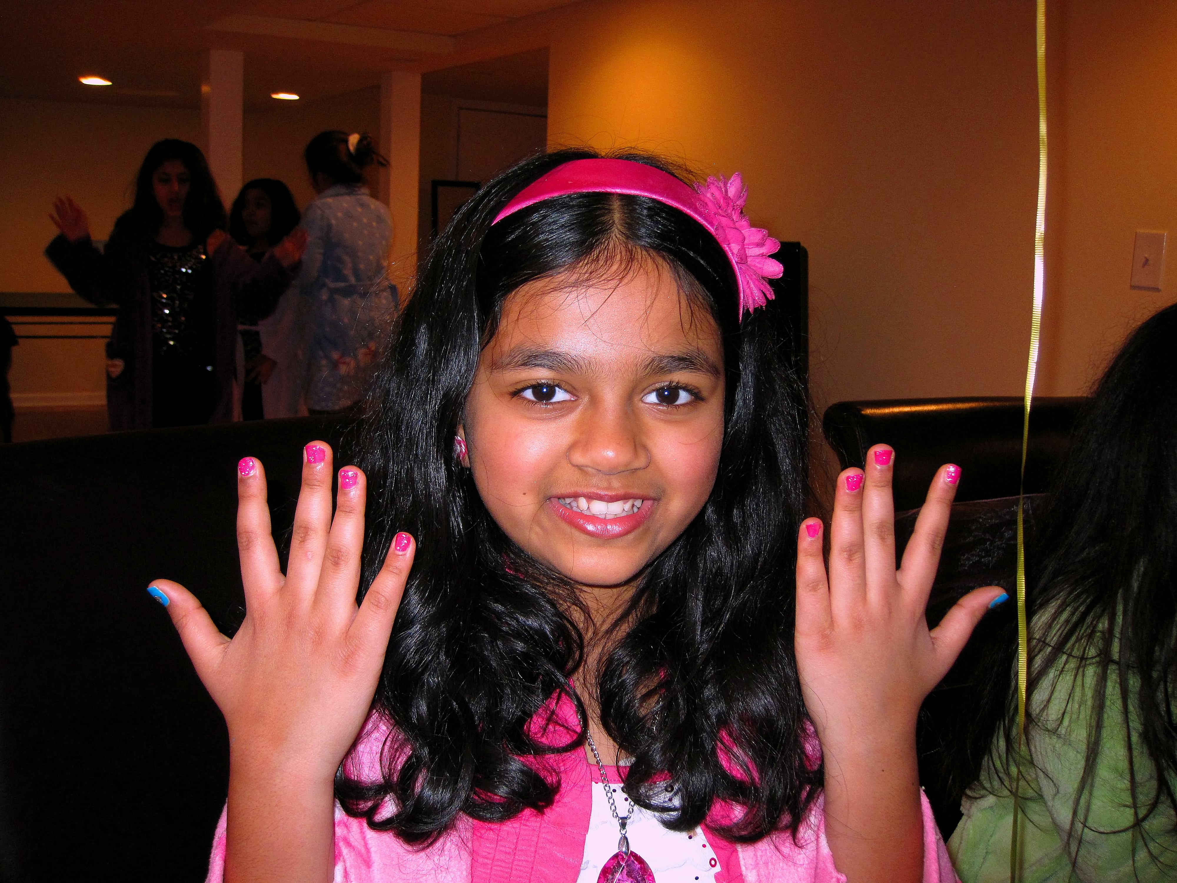 An Awesome Manicure At The Spa Party For Kids 
