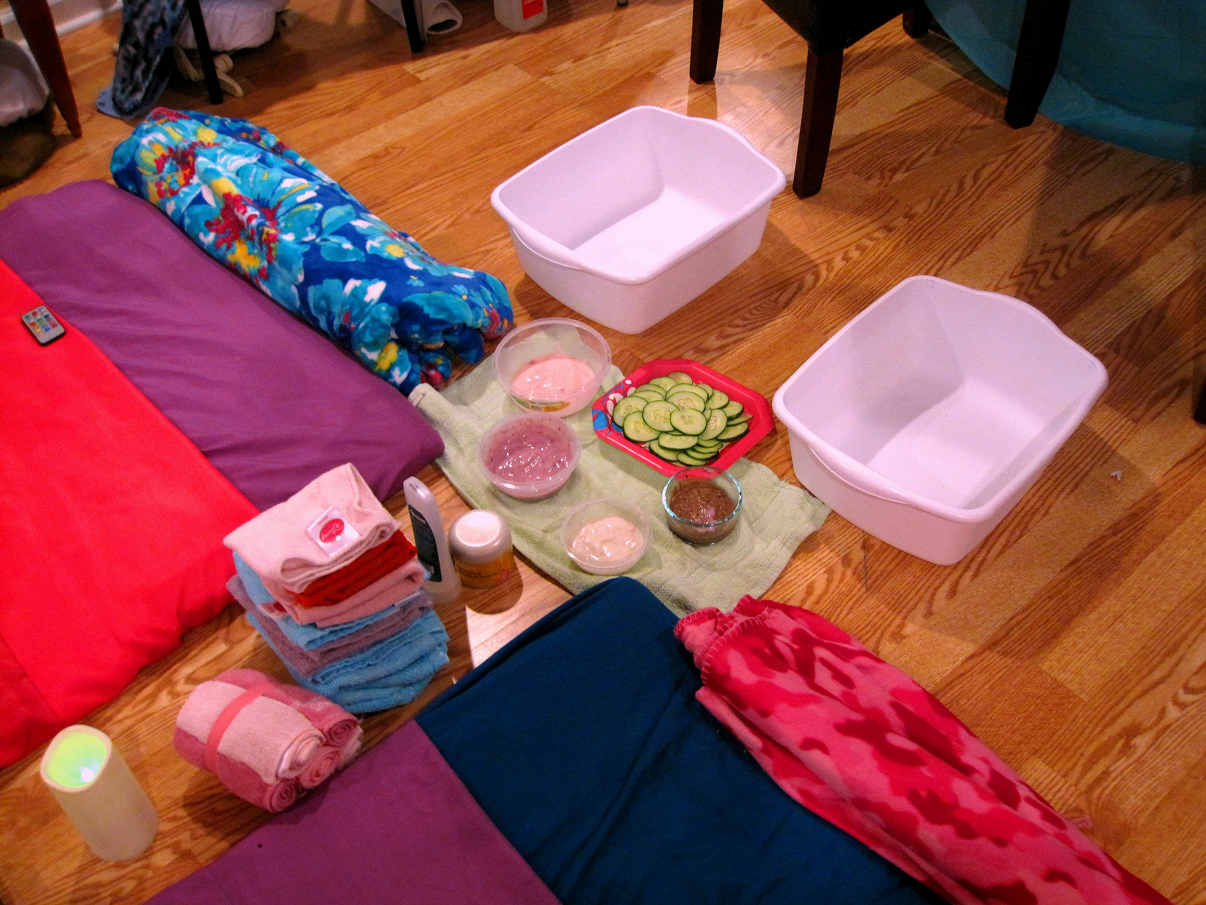 Awesome Home Girls Spa Party Area Awesome Home Girls Spa Party Area