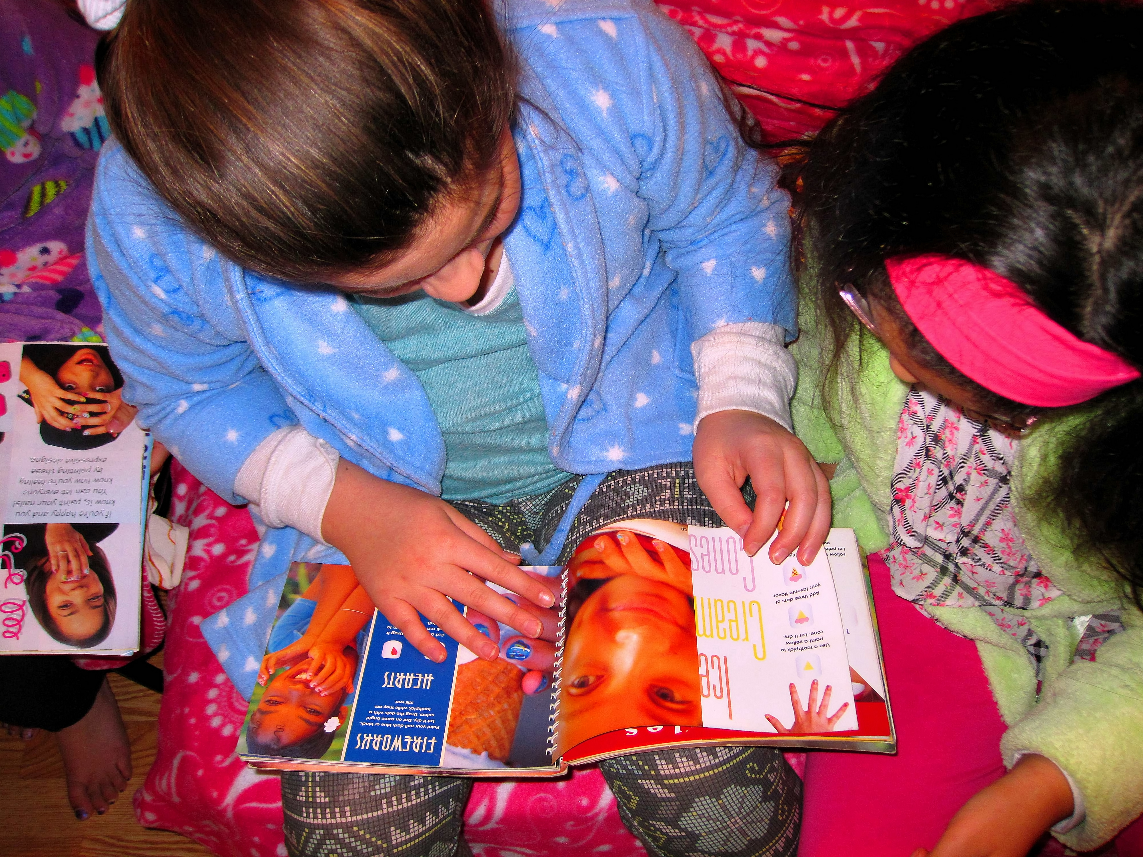 Girls Spa Party Mini Mani Nail Art Books Girls Spa Party Mini Mani Nail Art Books