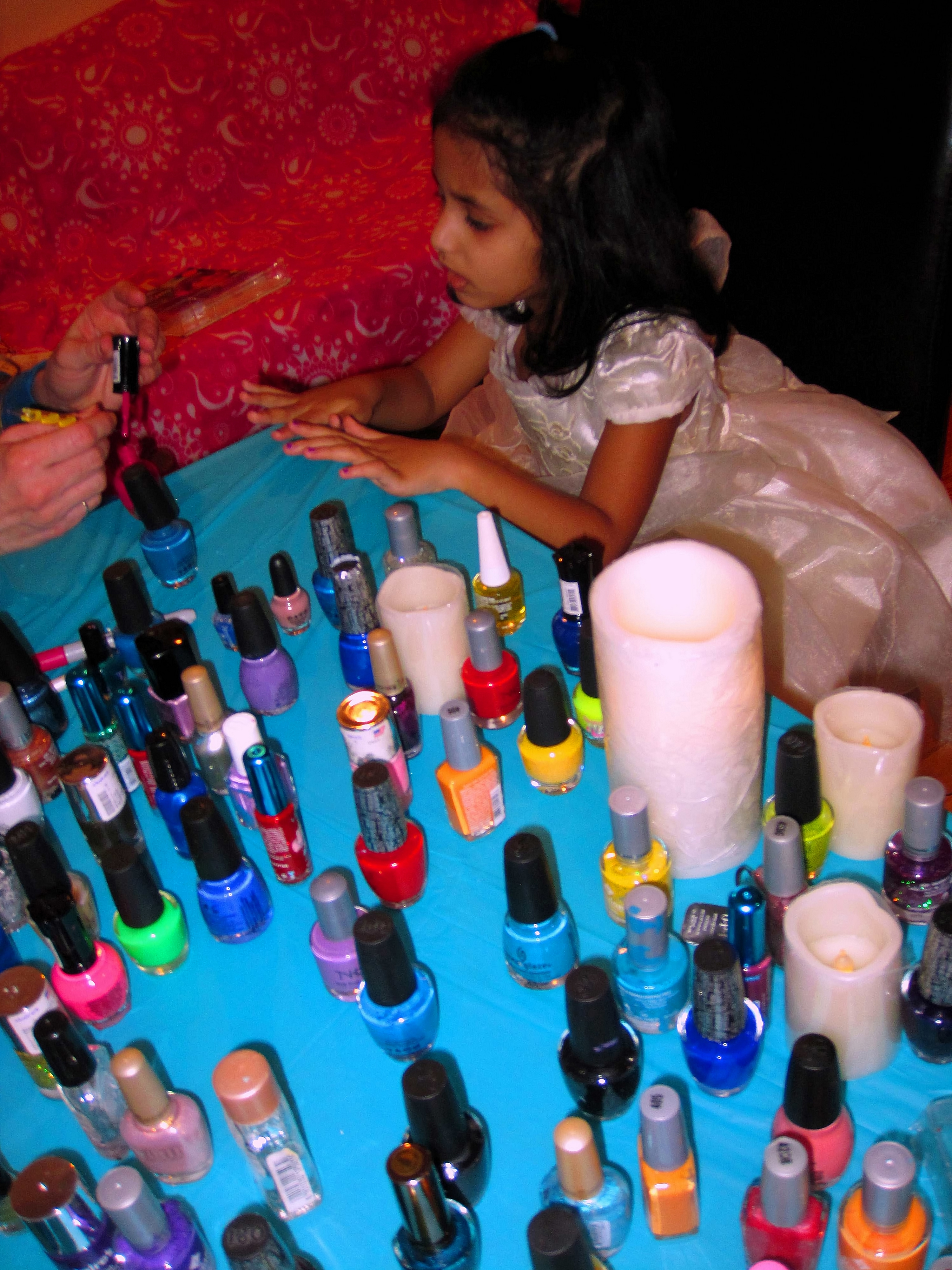 Hanging Out At The Manicure Table Hanging Out At The Manicure Table
