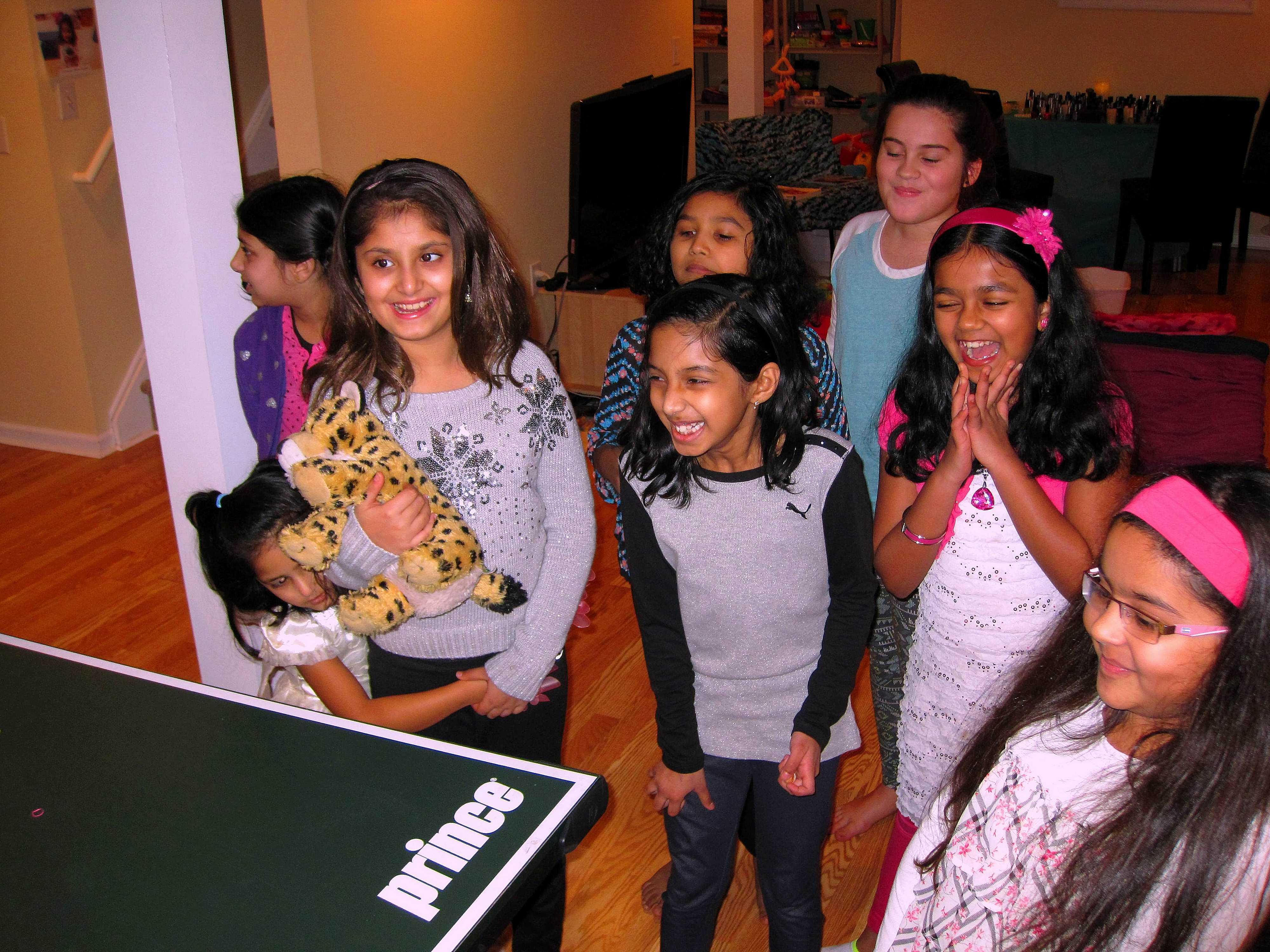 Laughing During The Girls Spa Party Laughing During The Girls Spa Party