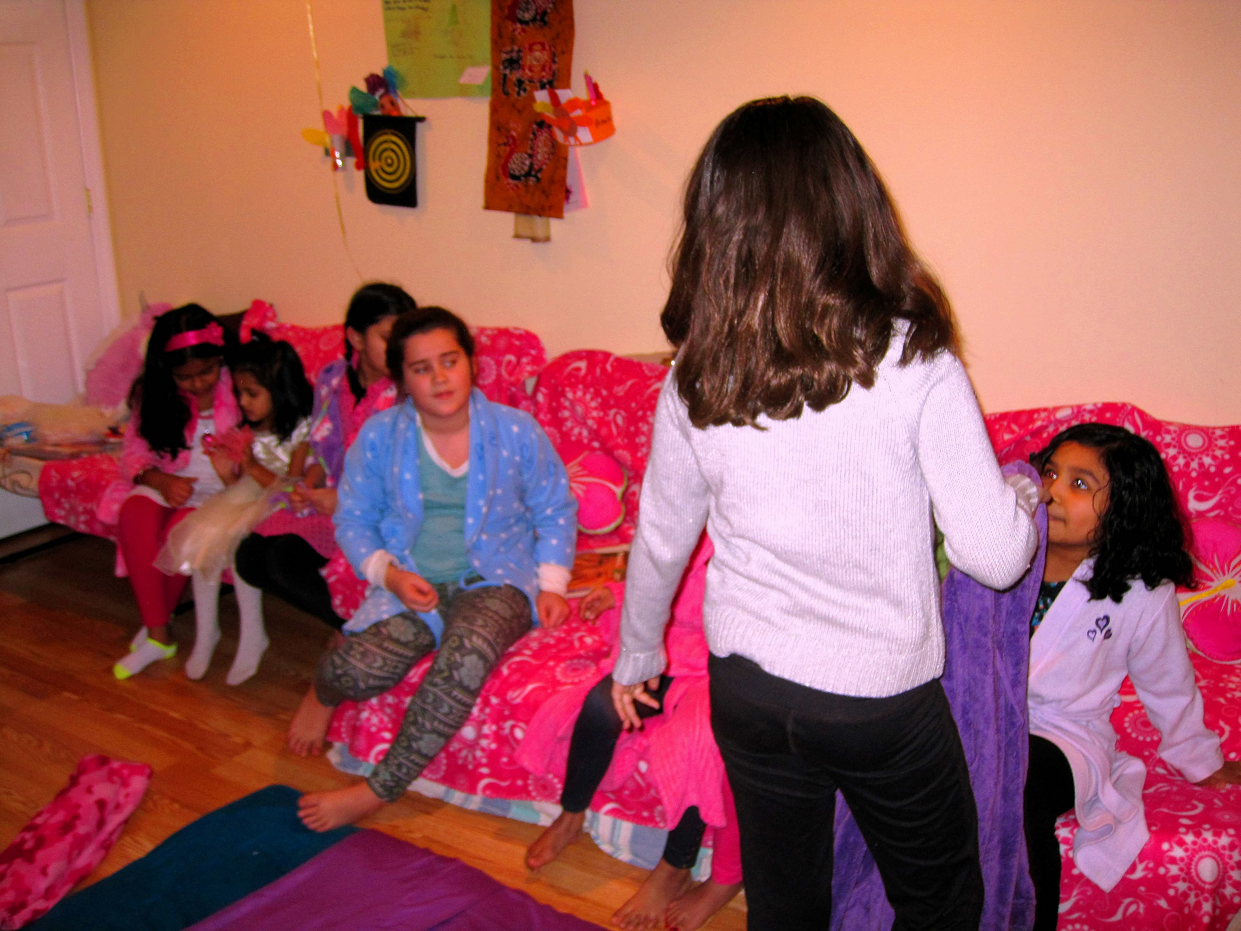 Talking On The Kids Spa Couch Talking On The Kids Spa Couch