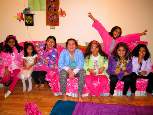 Everyone's Excited For The Girls Spa Party! Everyone's Excited For The Girls Spa Party!