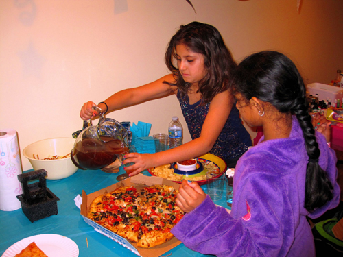 Pizza For Birthday Dinner! Pizza For Birthday Dinner!