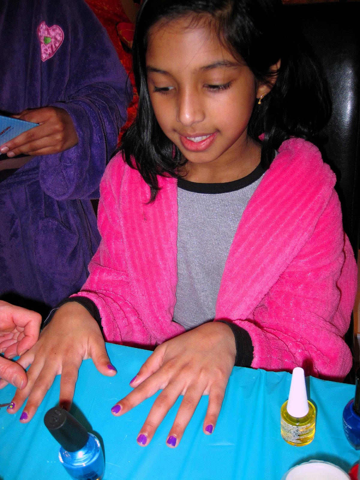 Getting A Mini Manicure At The Nail Spa! 