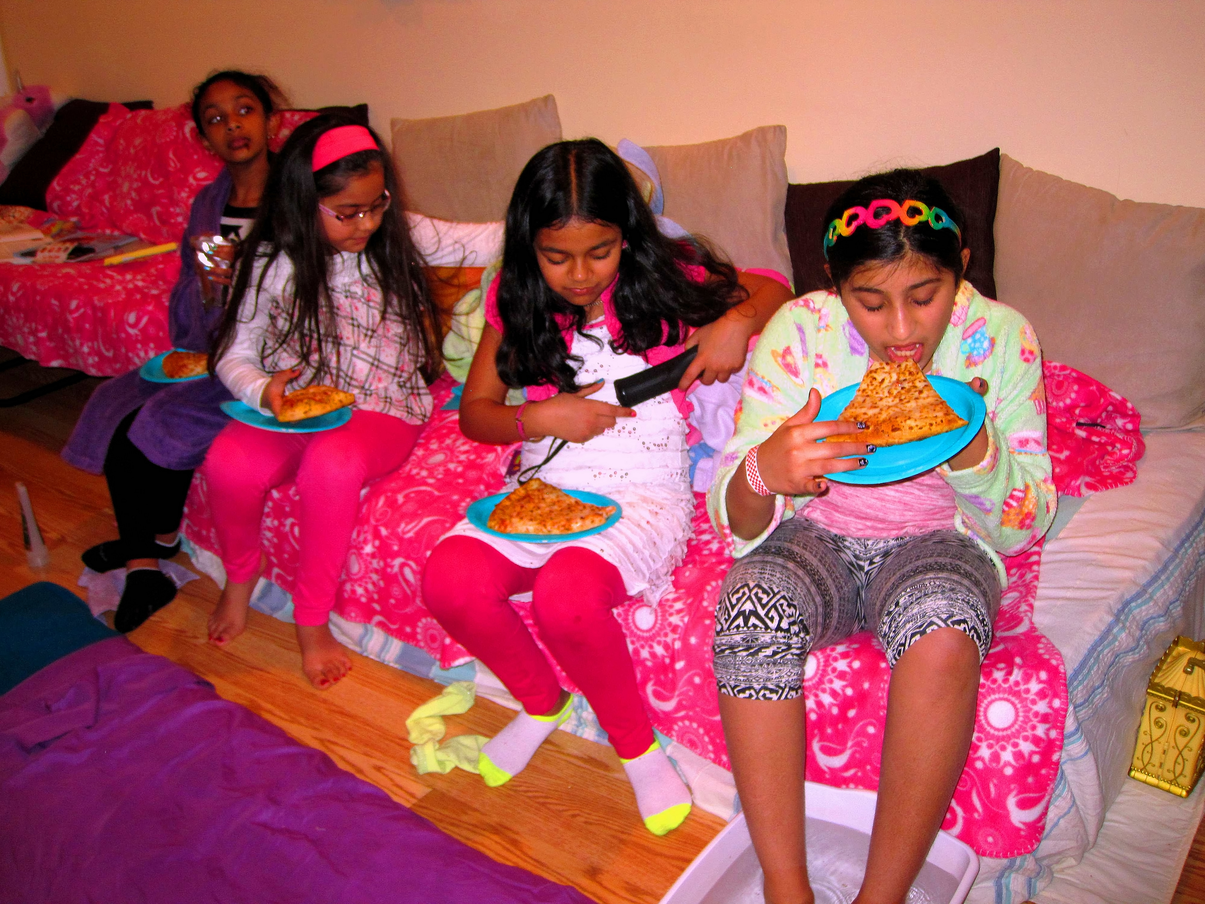 Birthday Dinner On The Home Spa Couch Birthday Dinner On The Home Spa Couch