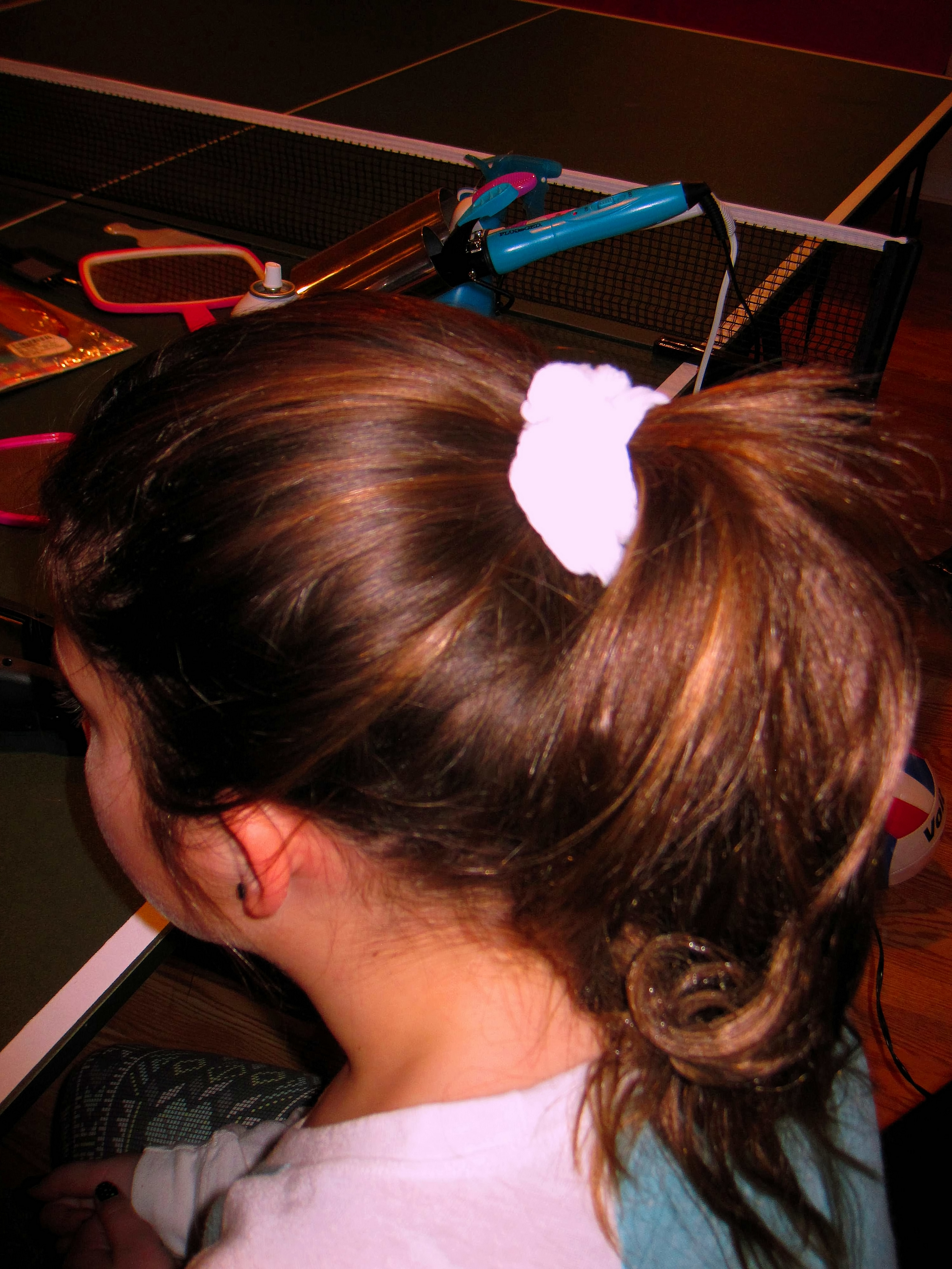 Getting A High Ponytail Getting A High Ponytail