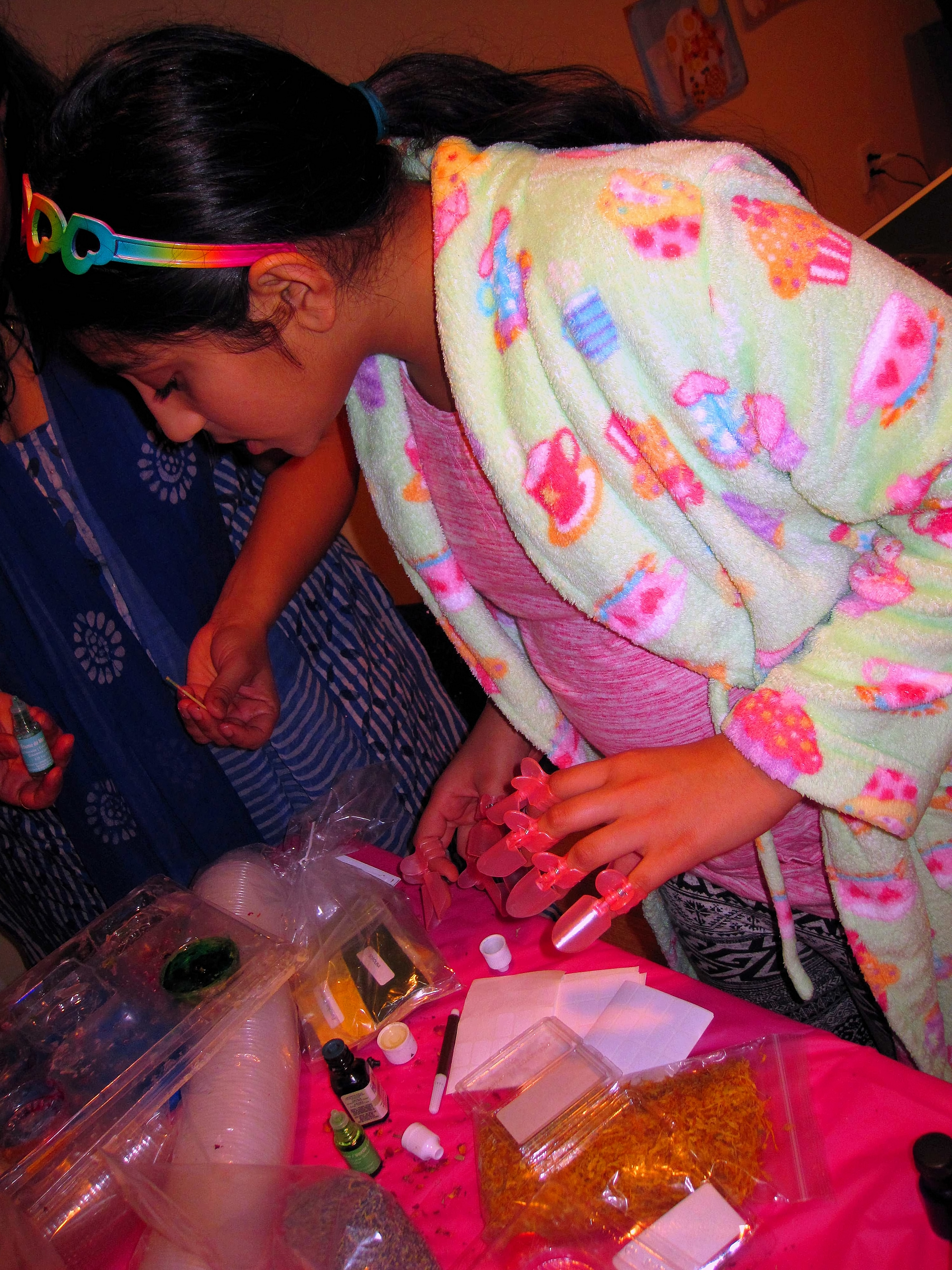 Getting Snacks After Mini Manicures Getting Snacks After Mini Manicures