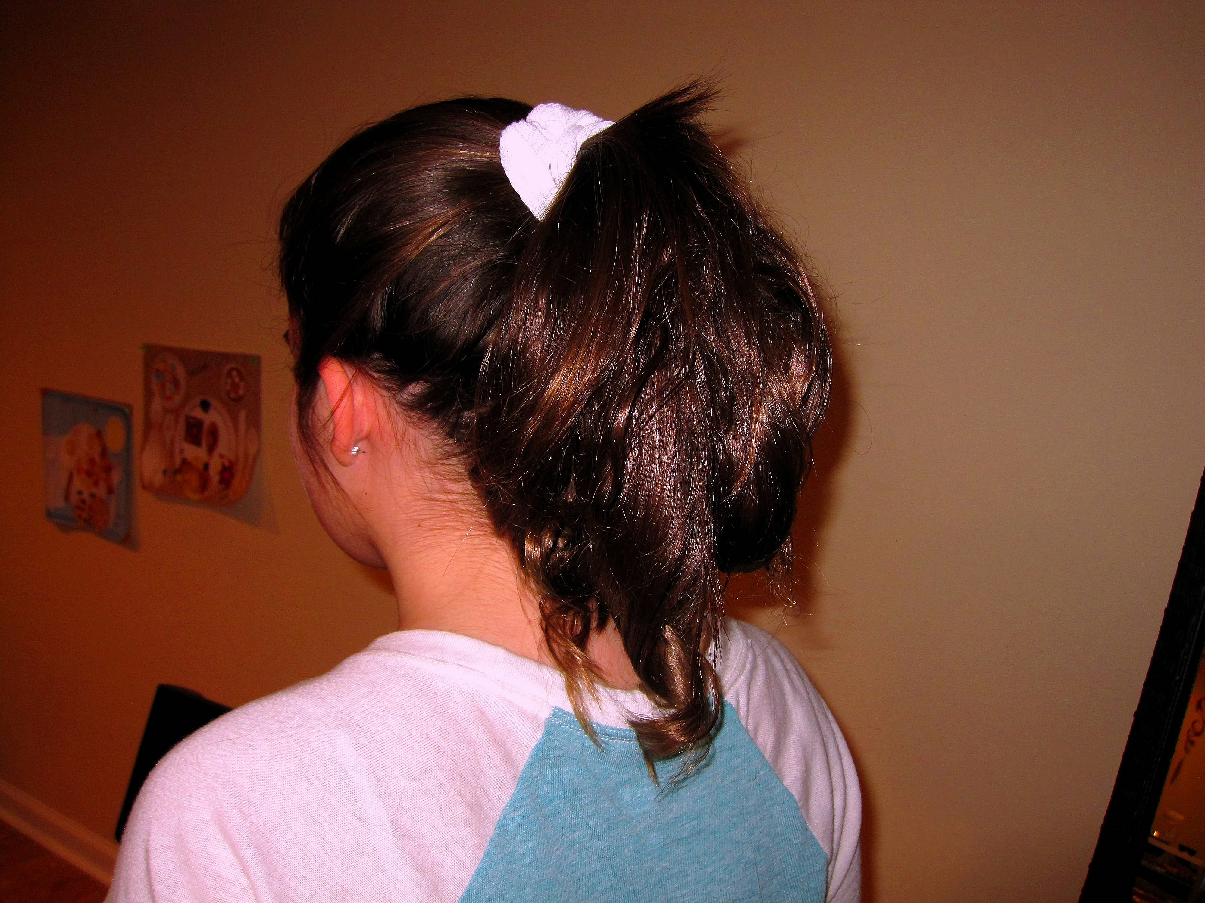 Her Curly Ponytail Is So Cute! Her Curly Ponytail Is So Cute!