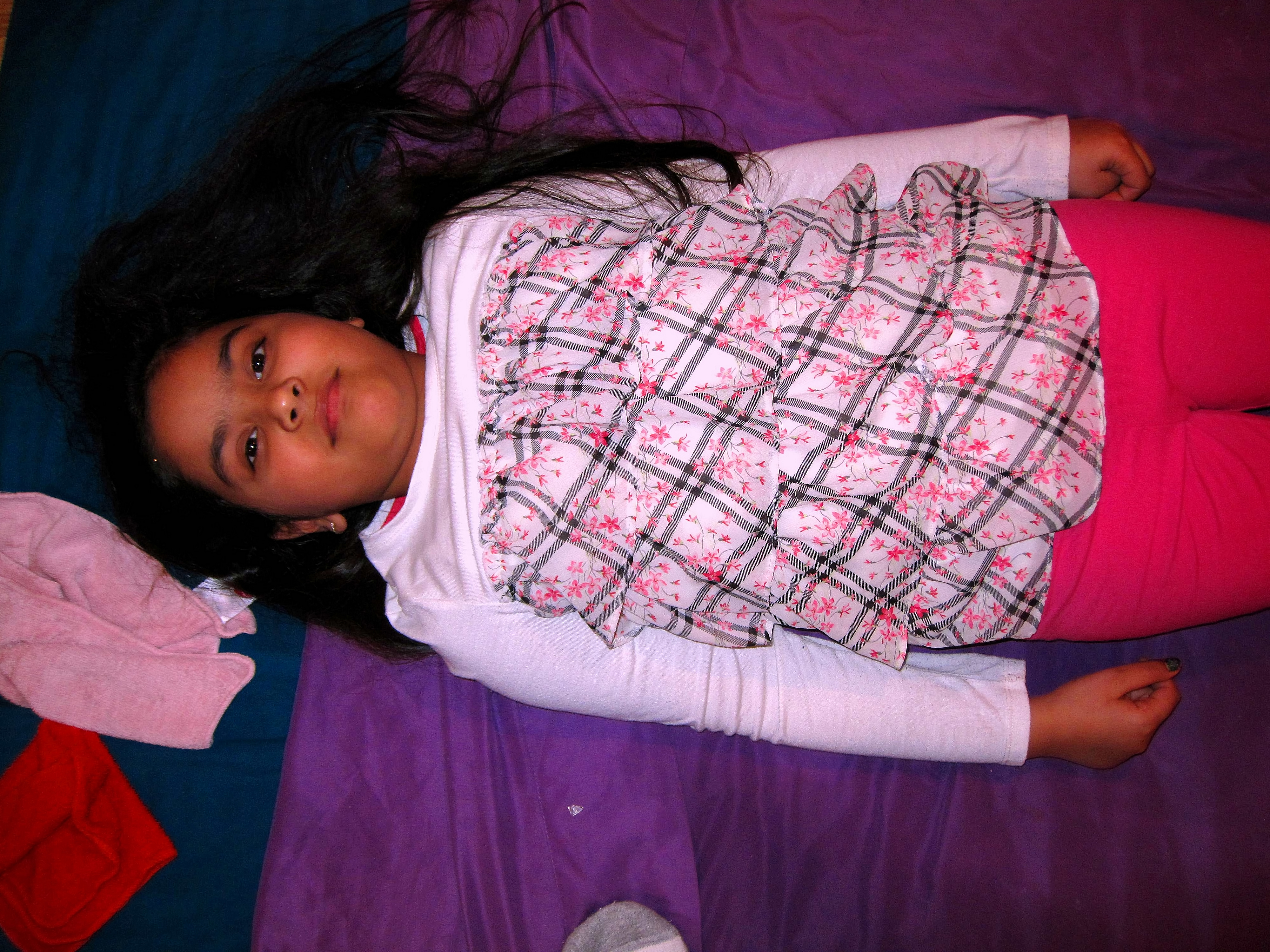 Laying Down Right Before Facials, Ready To Begin! Laying Down Right Before Facials, Ready To Begin!