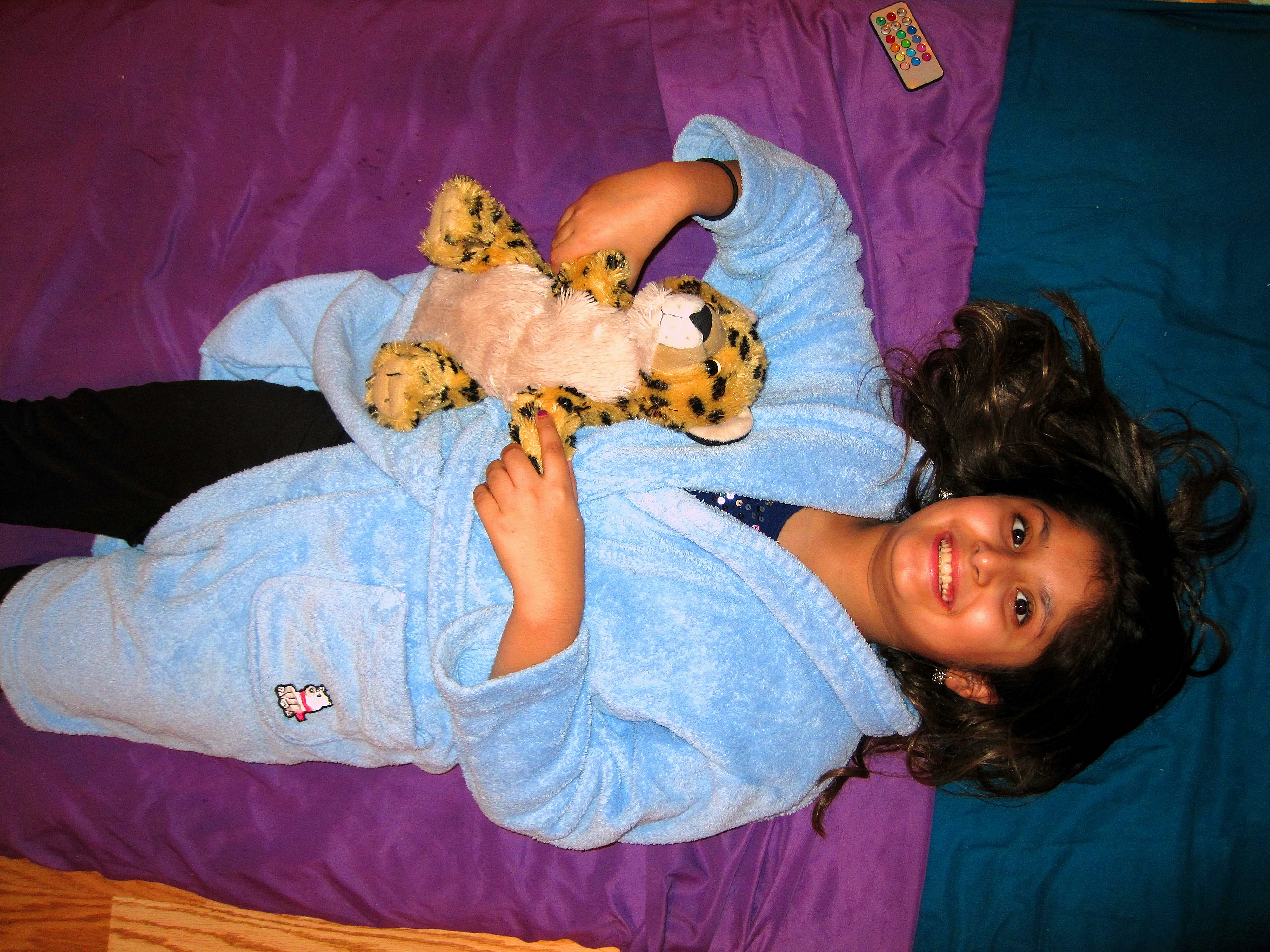 Ready For Facials With Her Furry Friend! Ready For Facials With Her Furry Friend!