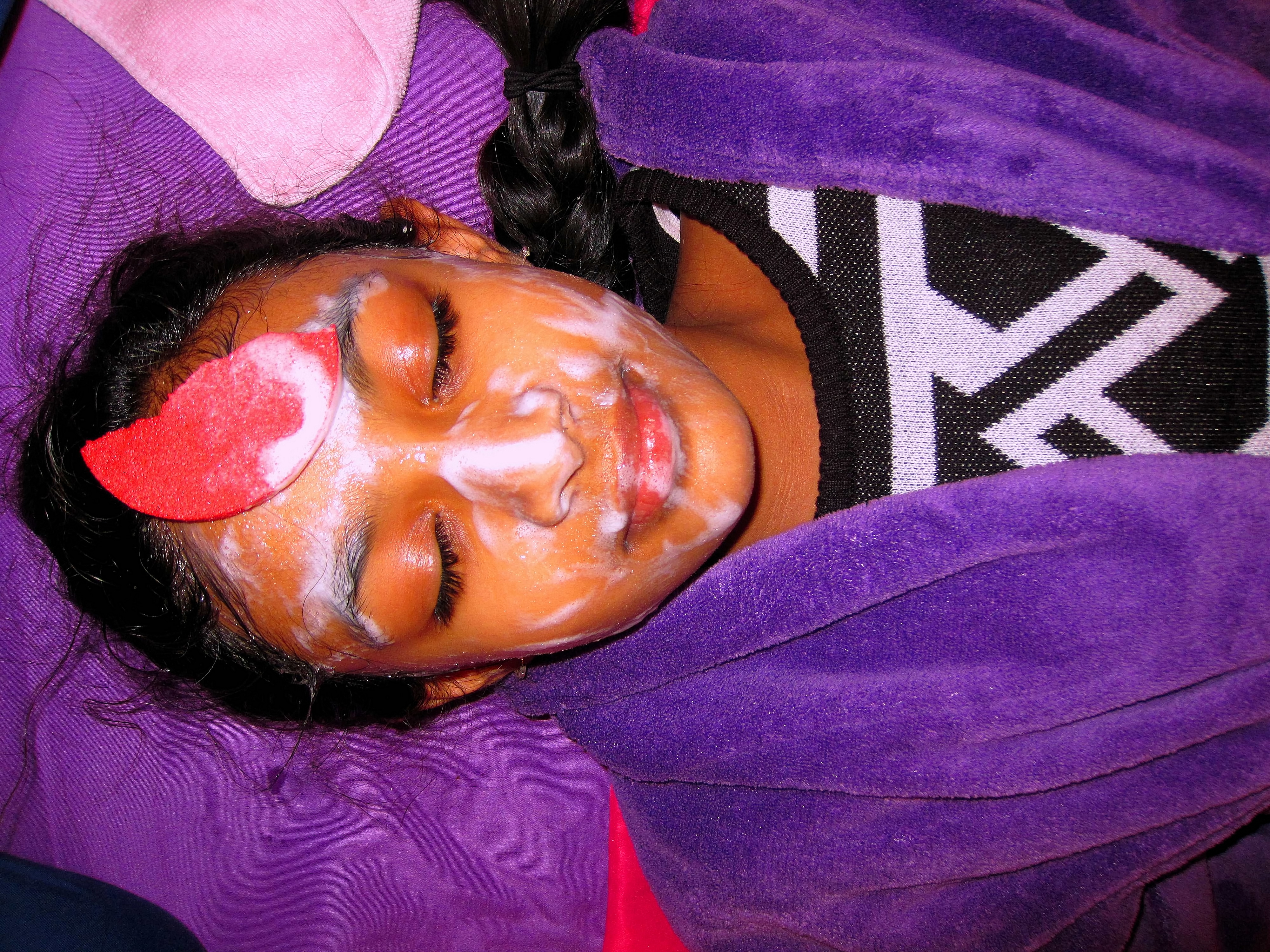 Relaxing With A Kids Facial Cleanse Relaxing With A Kids Facial Cleanse