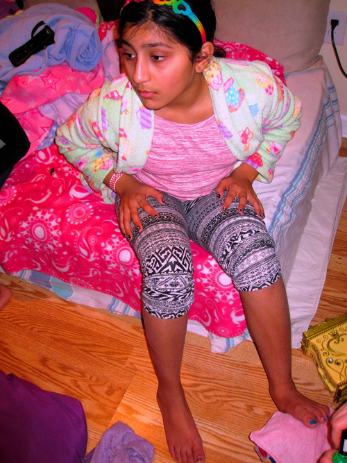 Hanging Out At The Kids Home Spa Party Hanging Out At The Kids Home Spa Party