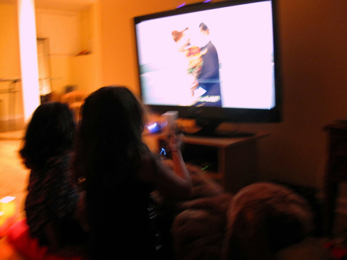 Taking A Break During The Spa Party Taking A Break During The Spa Party