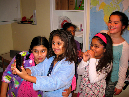 Taking A Selfie At The Spa Party For Girls! Taking A Selfie At The Spa Party For Girls!