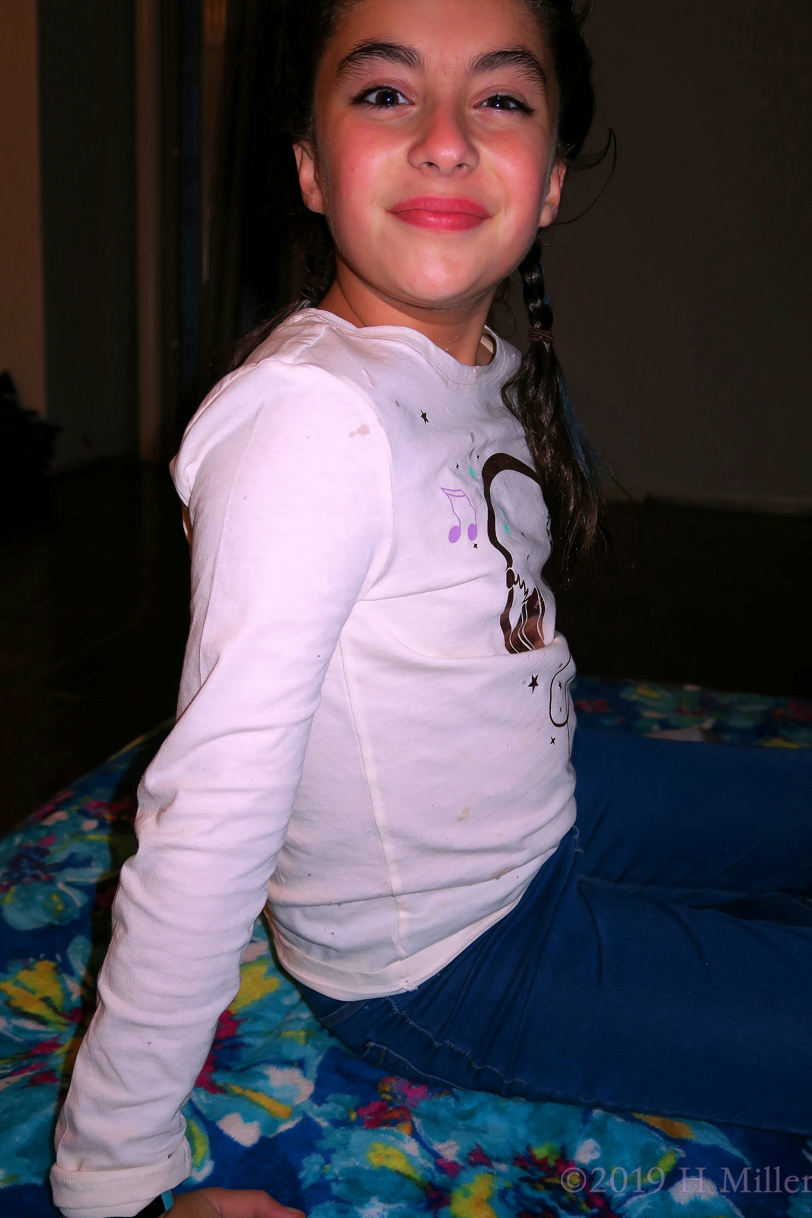 Beaming And Glowing! Kids Facials After Pose For This Spa Party Guest! 4 Beaming And Glowing! Kids Facials After Pose For This Spa Party Guest! 4