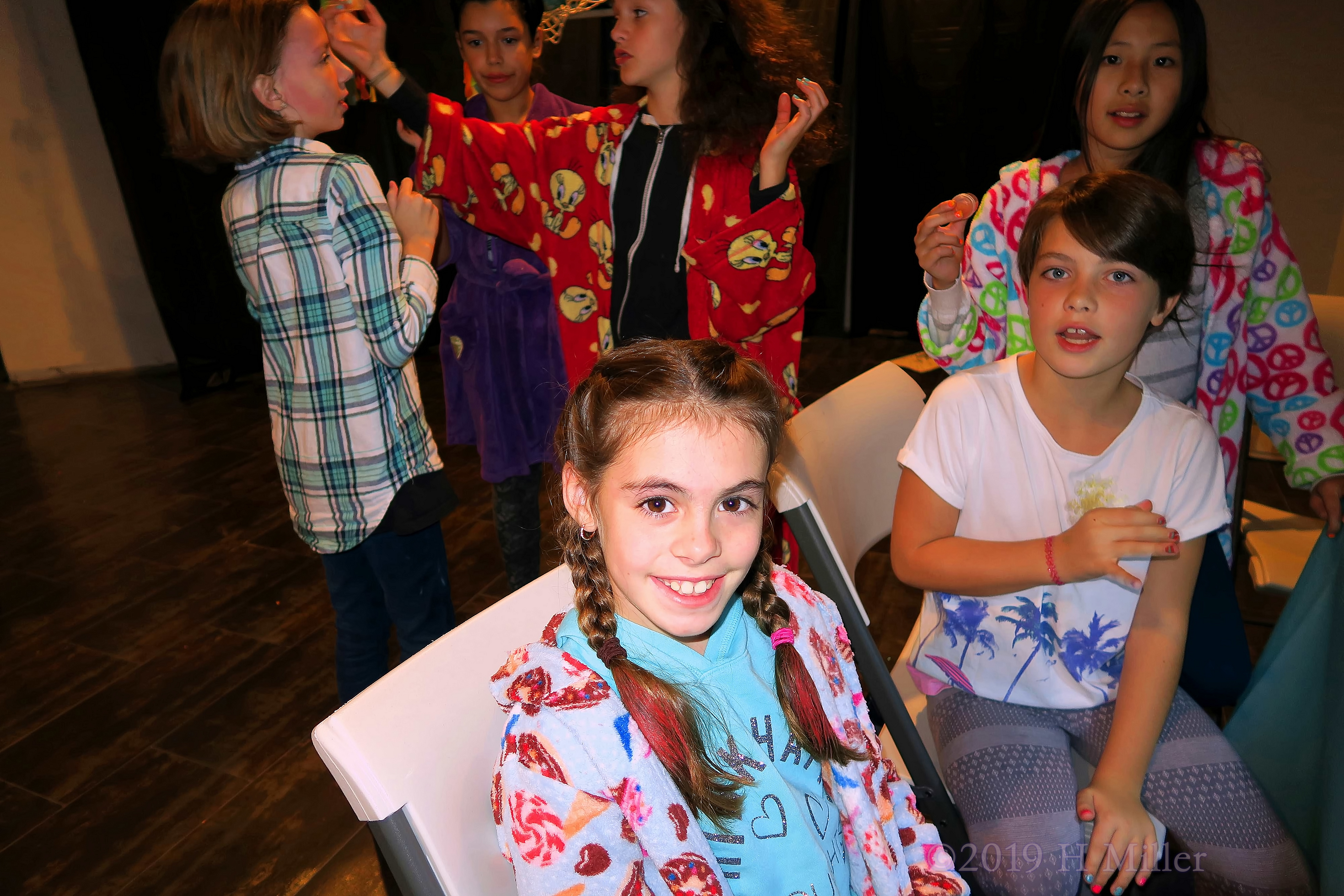 Chilling With Cupcakes! Candid Group Photo Of The Party Guests! Chilling With Cupcakes! Candid Group Photo Of The Party Guests!