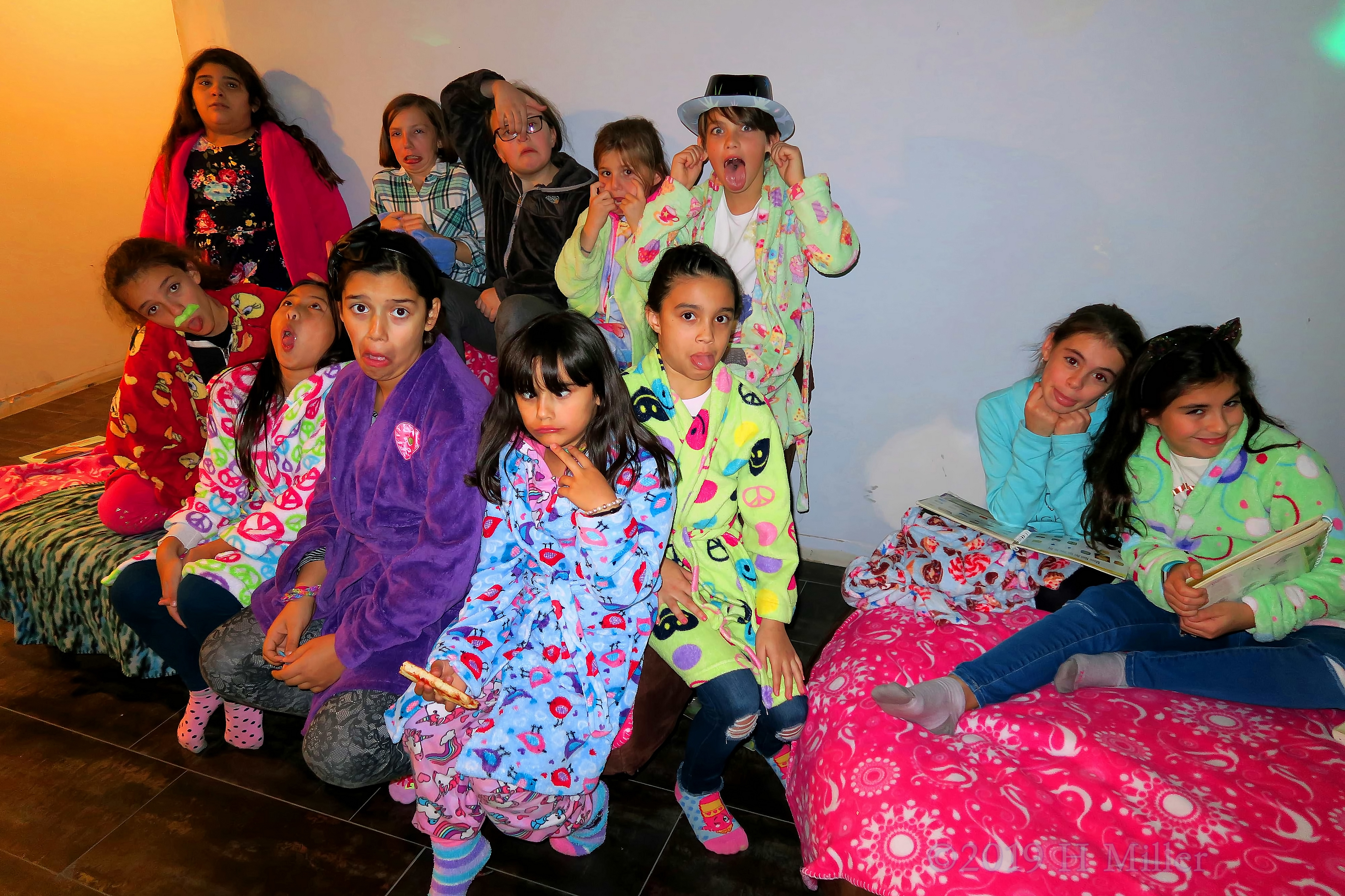 Lights And Laughter! Party Guests Group Photo! Lights And Laughter! Party Guests Group Photo!