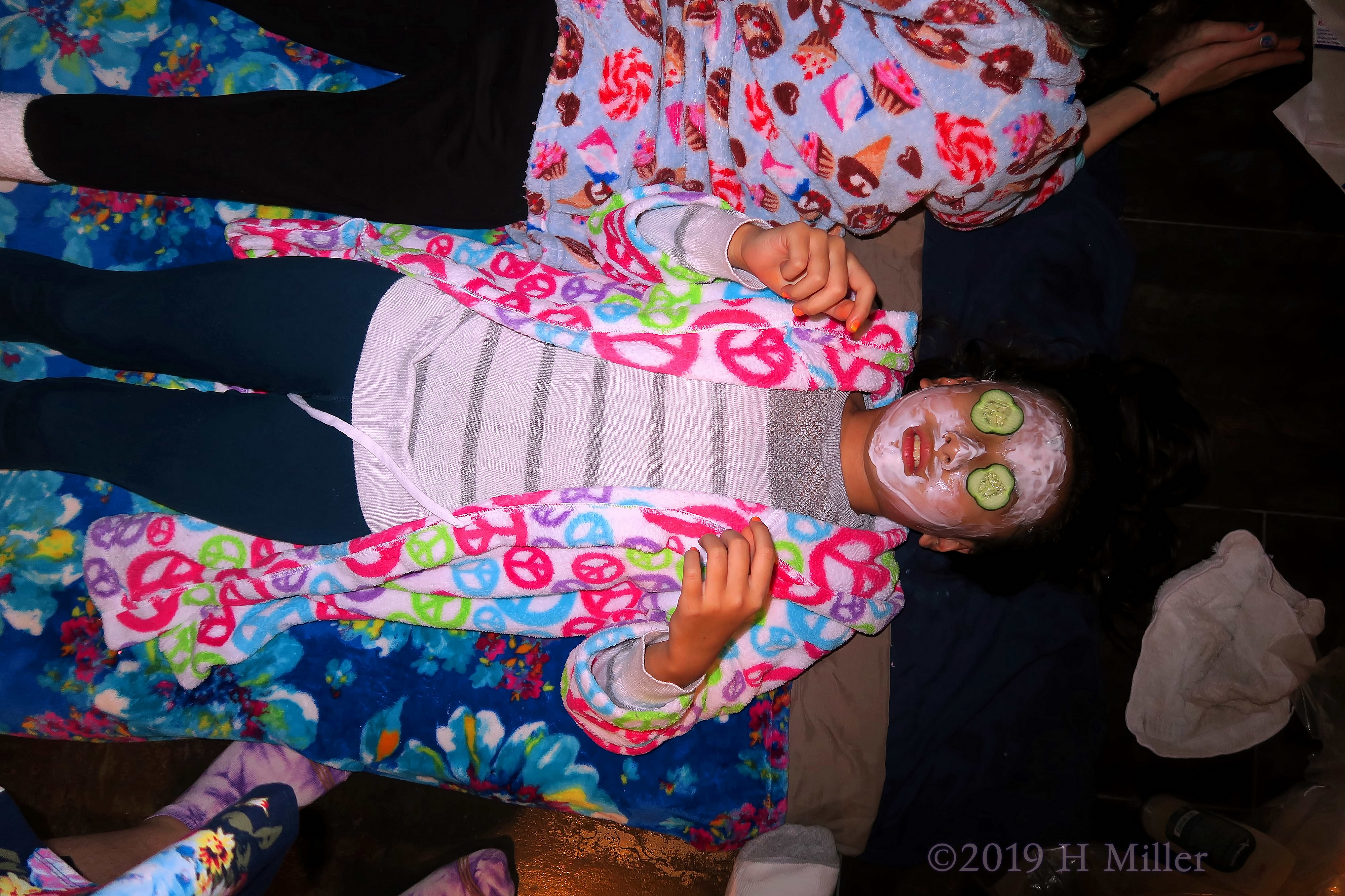 Peace And Cukes! Kids Facials With Cucumbers For Party Guests! 4 Peace And Cukes! Kids Facials With Cucumbers For Party Guests! 4