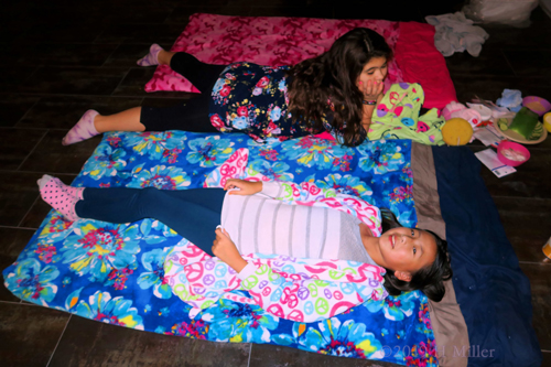 Chatting With The Crew! Kids Facials For Spa Party Guests! Chatting With The Crew! Kids Facials For Spa Party Guests!