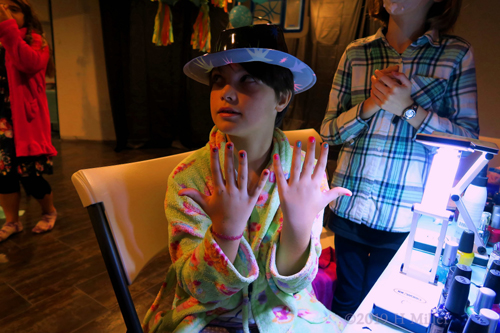 Her Two Mini Manicured Hands Are Different! Party Guest Shows Off Alternating Colors And Nail Designs For Kids Mani! Her Two Mini Manicured Hands Are Different! Party Guest Shows Off Alternating Colors And Nail Designs For Kids Mani!