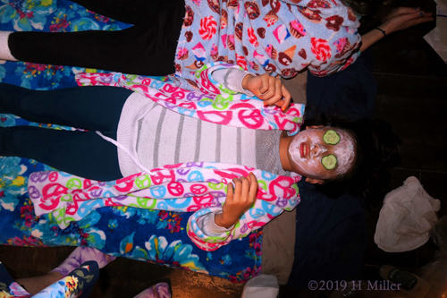 Peace And Cukes! Kids Facials With Cucumbers For Party Guests! Peace And Cukes! Kids Facials With Cucumbers For Party Guests!