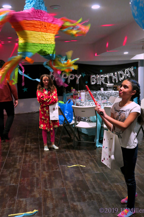 Candy Cravings! Pinata Fun At Spa Party For Kids! Candy Cravings! Pinata Fun At Spa Party For Kids!