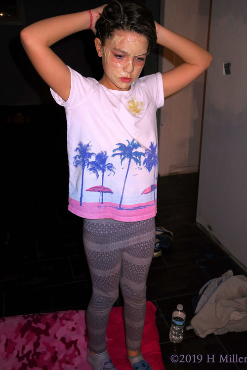 Feeling Those Feathers! Kids Party Guest Has New Kids Hairstyle! Feeling Those Feathers! Kids Party Guest Has New Kids Hairstyle!