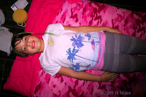 Perfectly Ready For Pampering! Kids Facial On This Spa Guest! Perfectly Ready For Pampering! Kids Facial On This Spa Guest!