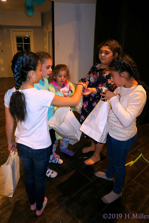 Sharing Is Caring! Party Guests Share Goodies From The Pinata! Sharing Is Caring! Party Guests Share Goodies From The Pinata!