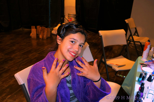 Spelled Out Her Name Spectacular! Birthday Mani For The Birthday Girl At The Spa Party! Spelled Out Her Name Spectacular! Birthday Mani For The Birthday Girl At The Spa Party!