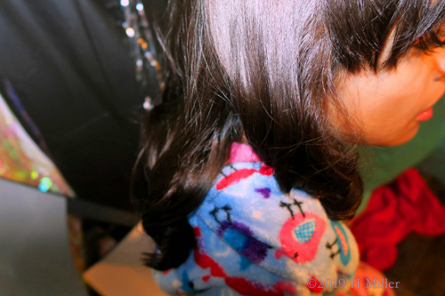 Wave Goodbye! Waves For Kids Hairstyle At The Spa Party