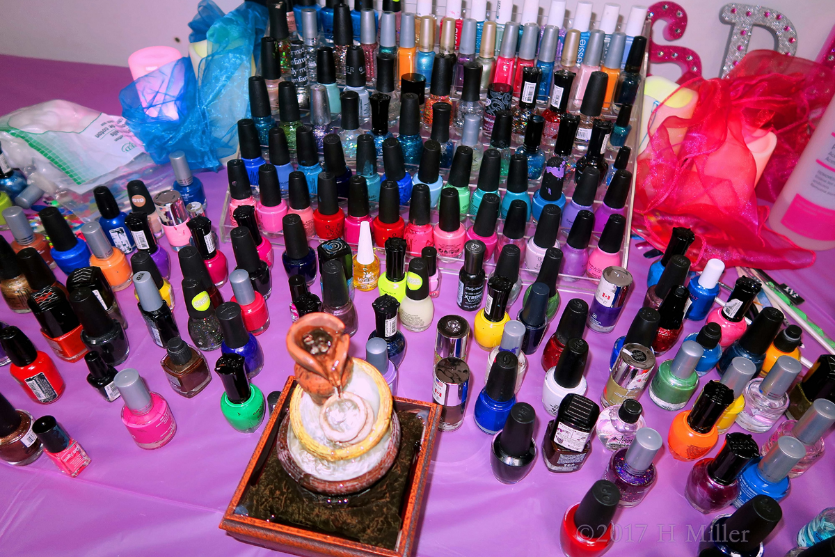 Our Nail Polishes Are Waiting For The Girls!