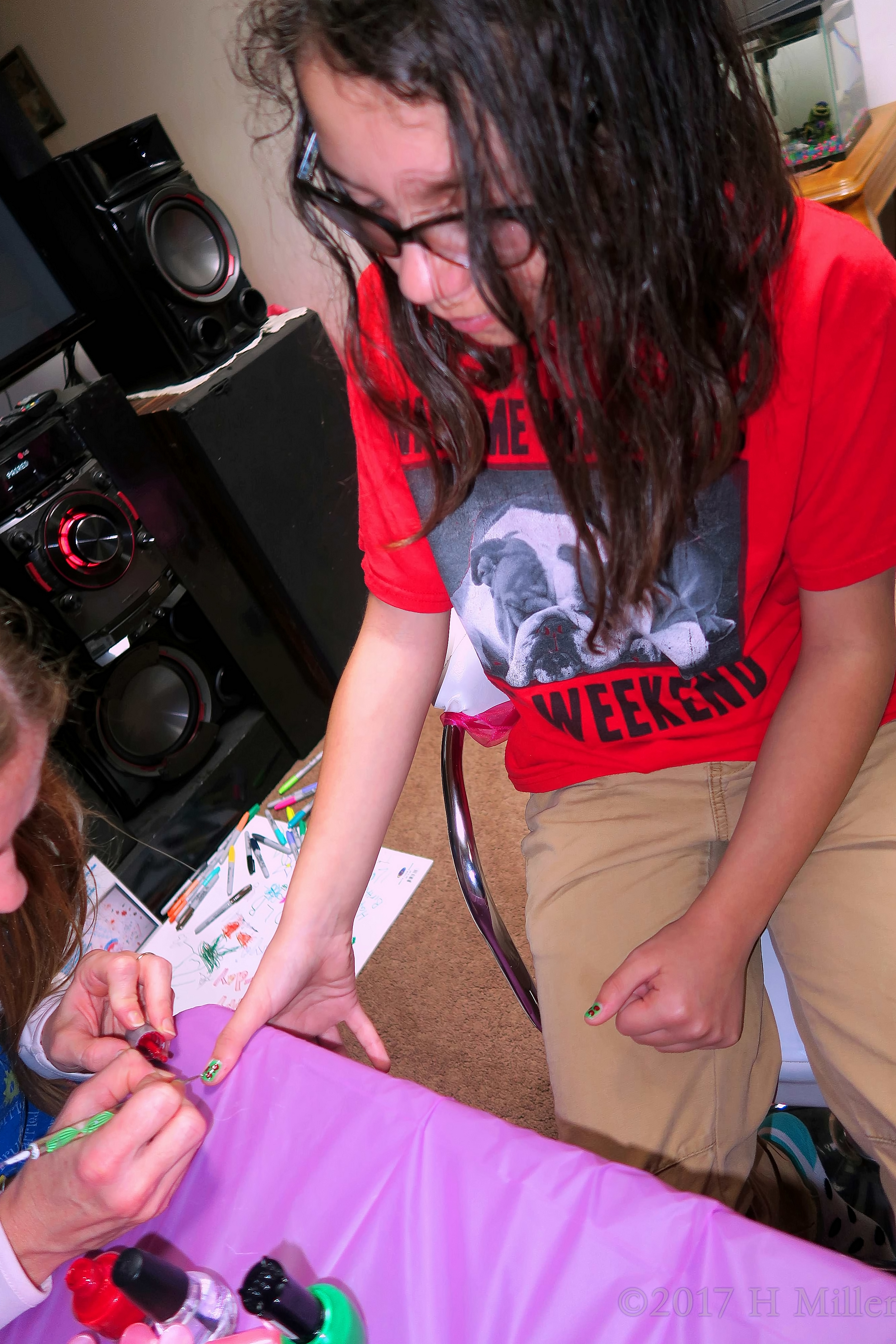 She Gets A Kids Mani Nail Design 