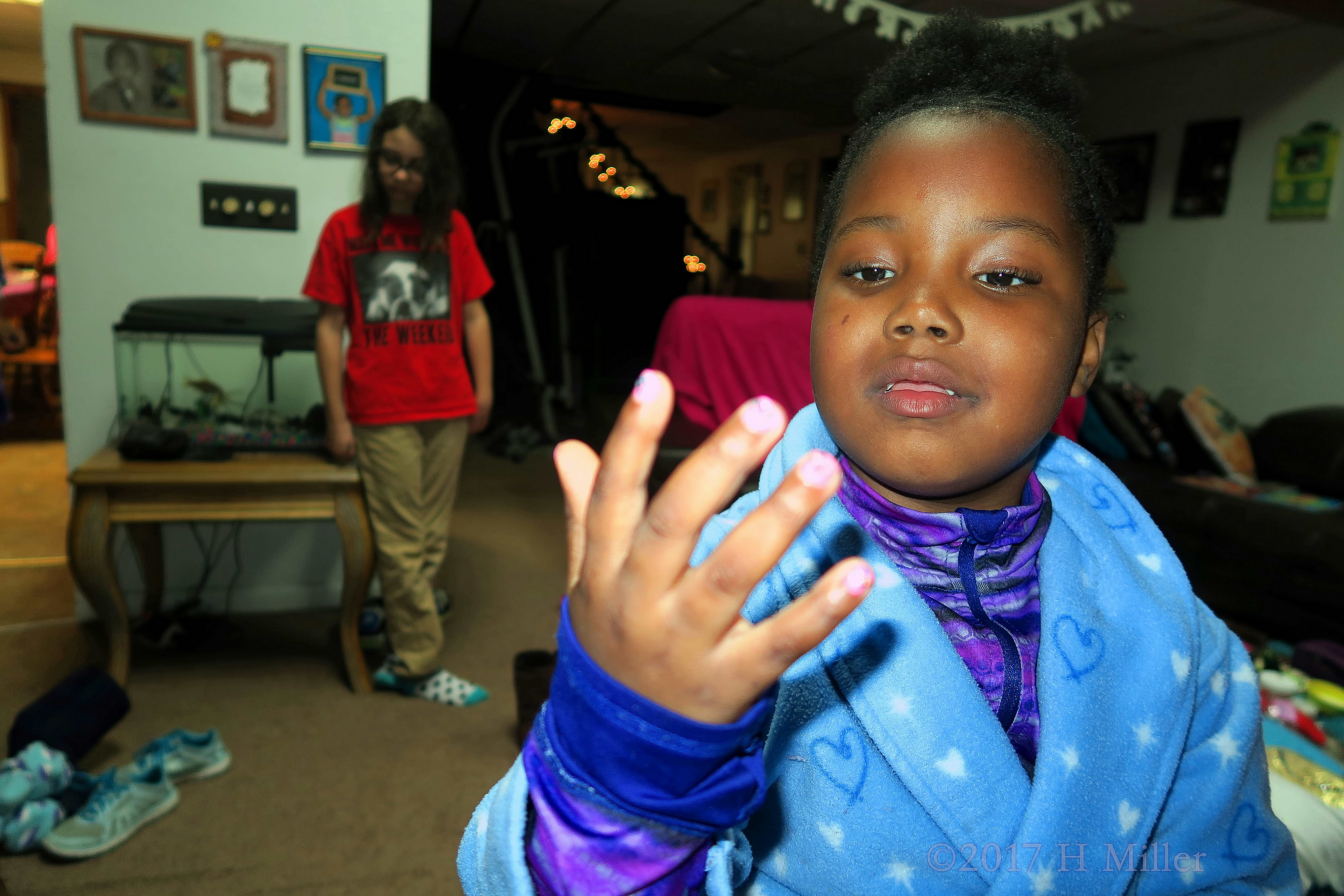 She Gets A Pretty Manicure She Gets A Pretty Manicure