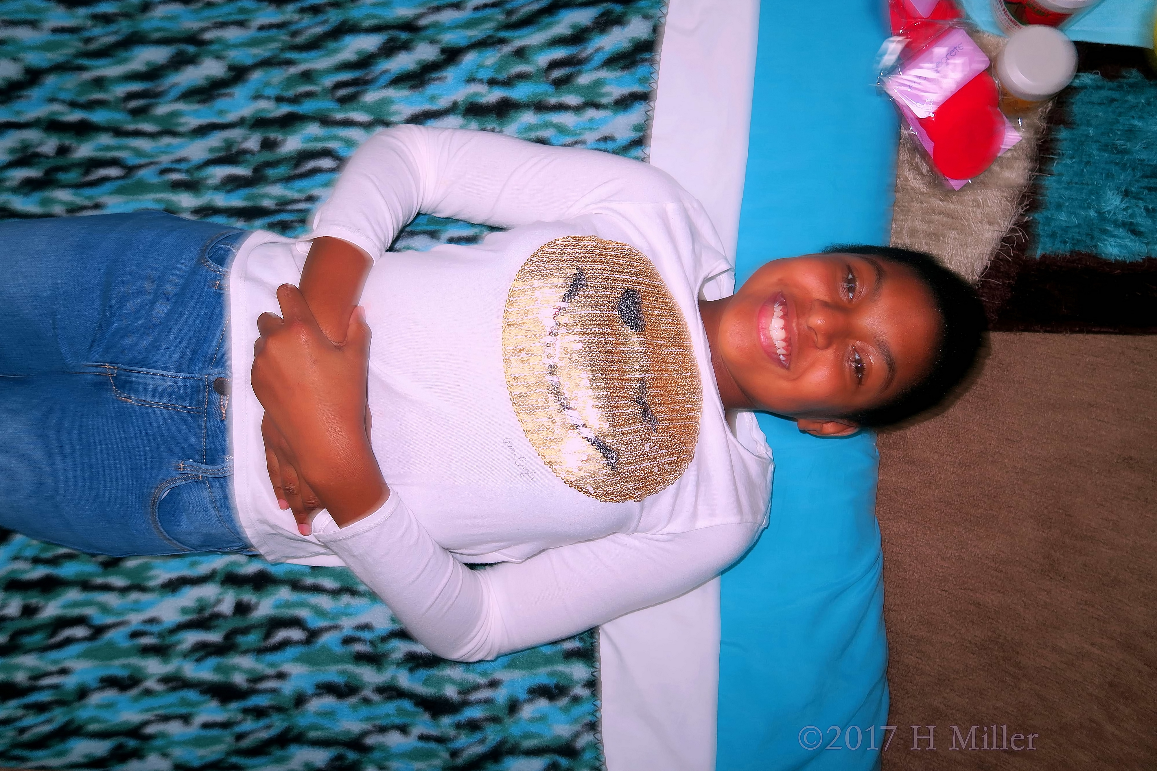 She Is Ready For Her Facial! She Is Ready For Her Facial!