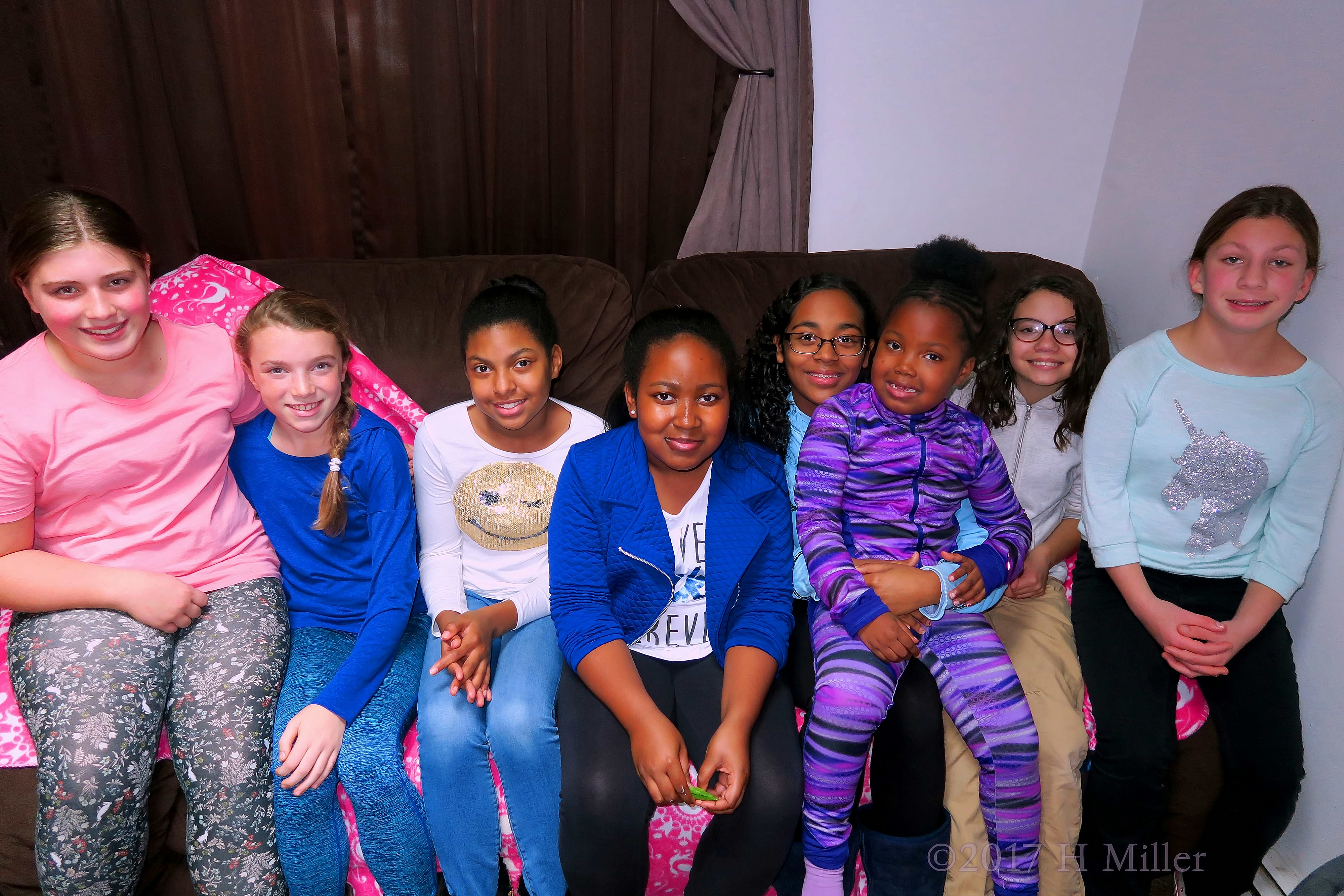 Spa Party Group Photo. Spa Party Group Photo.