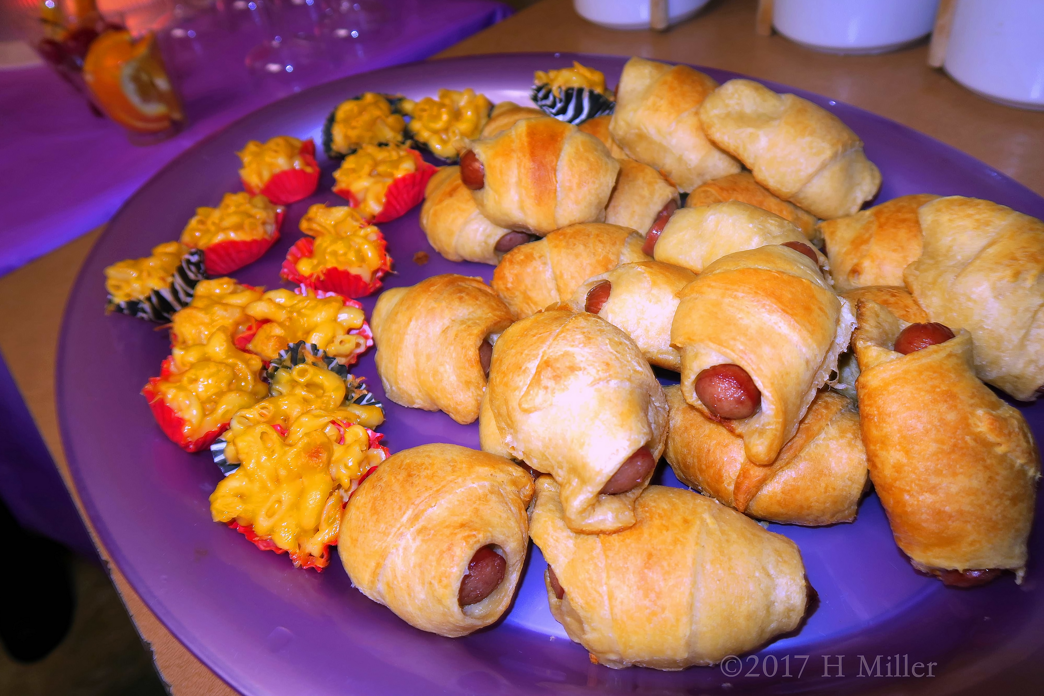 Yummy Plate Of Snacks Await. Perfect For Kids! 