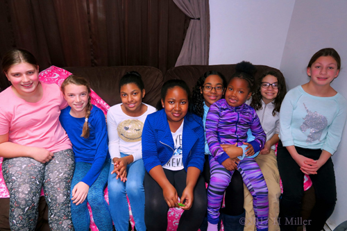 Spa Party Group Photo. Spa Party Group Photo.